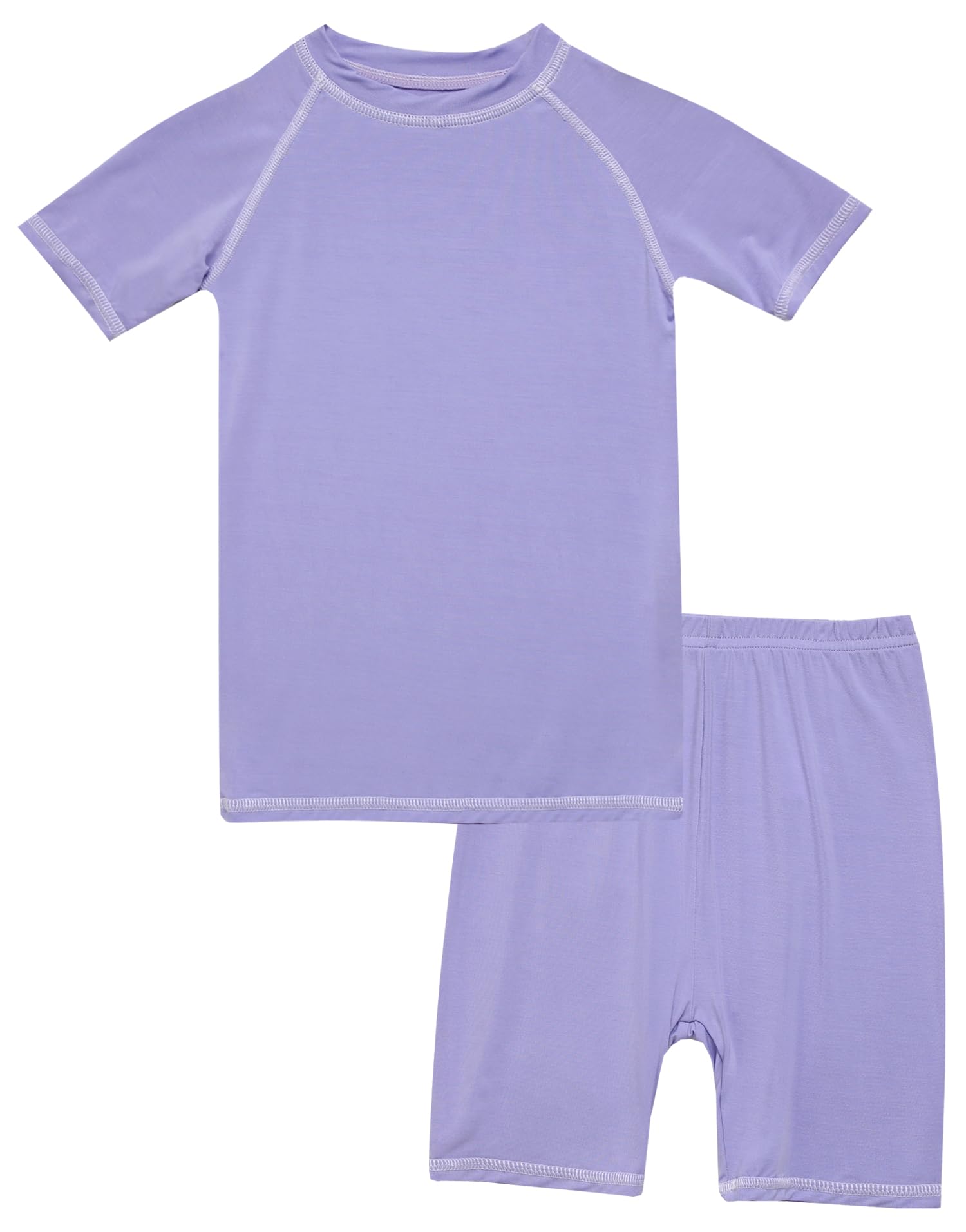 VAENAIT BABY Infant Toddler Junior Girls Boys Pajamas Sleepwear Rayon from Bamboo Short Summer Pjs Set 6M-12Y WEBE CLOTHING