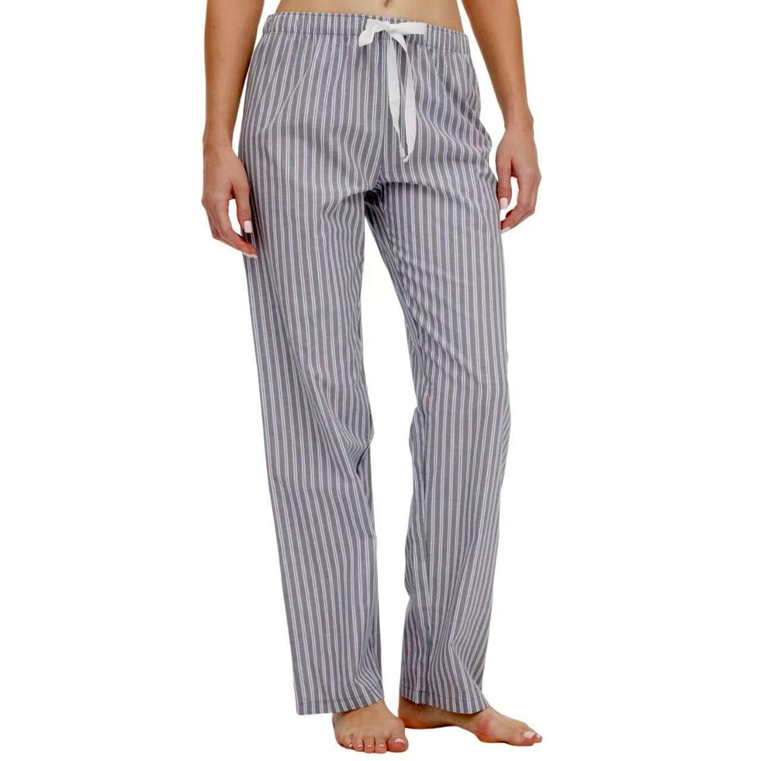 CYZ Women's 100% Cotton Woven Poplin Sleep Pajama Pants