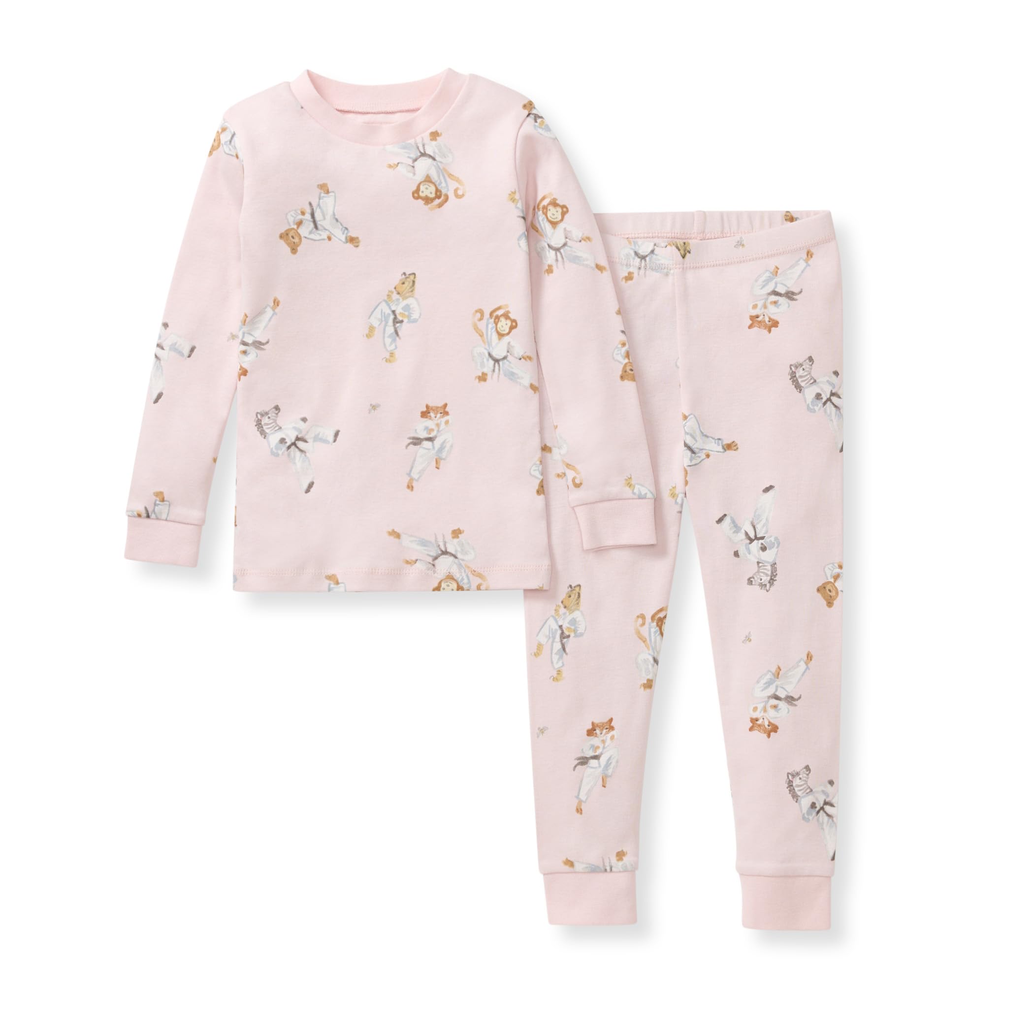 Burt's Bees Baby Organic Cotton Pajamas for Girls,100% Cotton Pajama Set