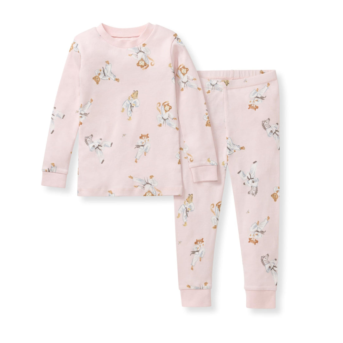 Burt's Bees Baby Organic Cotton Pajamas for Girls,100% Cotton Pajama Set
