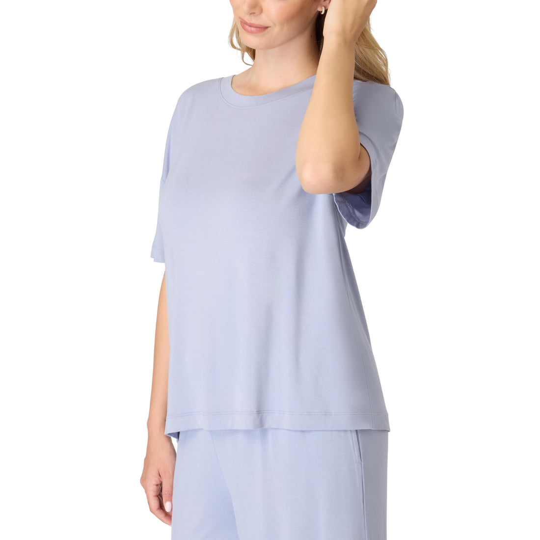 Bali Women's Sleepwear T-Shirt, Breathe Short-Sleeve Pajama Tee, Boxy Sleepwear Tee for Women WEBE CLOTHING