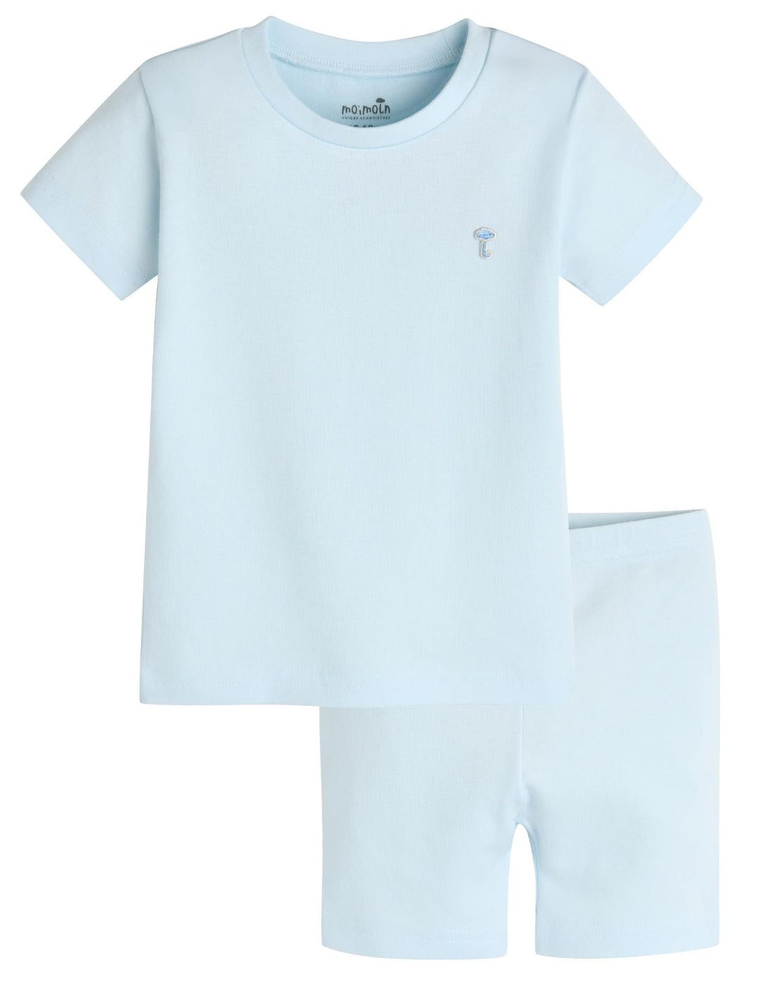 moimoln 6M-8Y Baby Toddler Pajamas Cotton Blend Summer PJs Short Sleeve Snug Fit WEBE CLOTHING