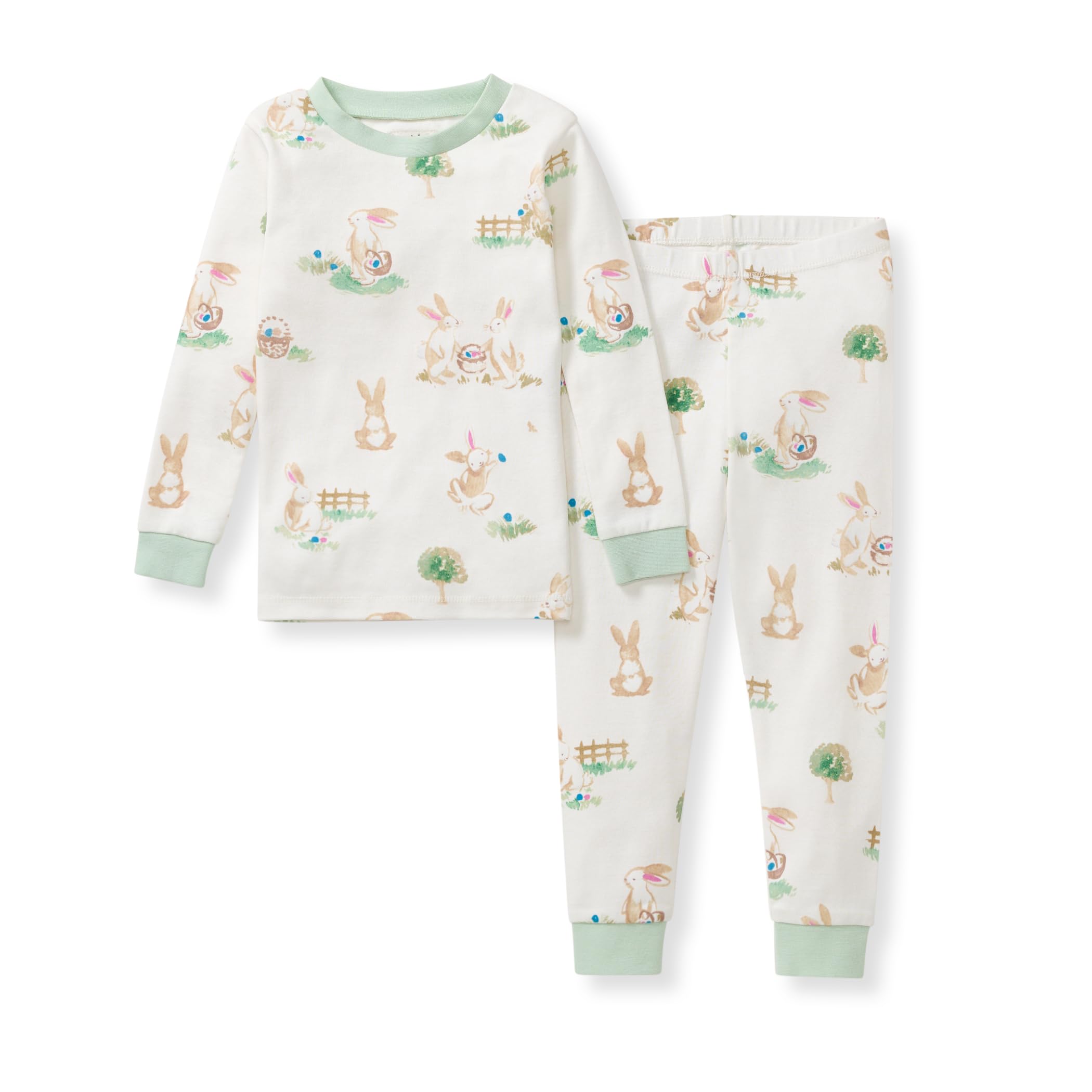 Burt's Bees Baby Organic Cotton Pajamas for Boys, 100% Cotton Pajama Set for Toddlers and Kids, Soft and Stretchable Fabric