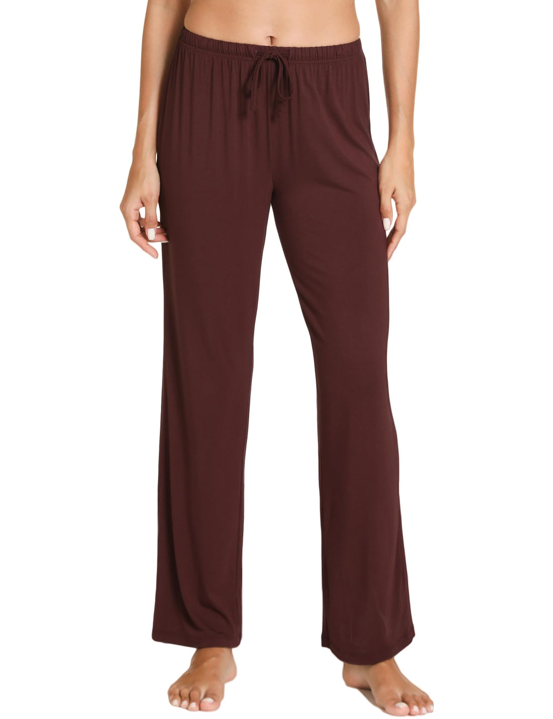 GYS Bamboo Viscose Women's Pajama Pants, Lightweight Comfy Casual Lounge Yoga Pants, Pj Bottoms Sleep Pants with Drawstring
