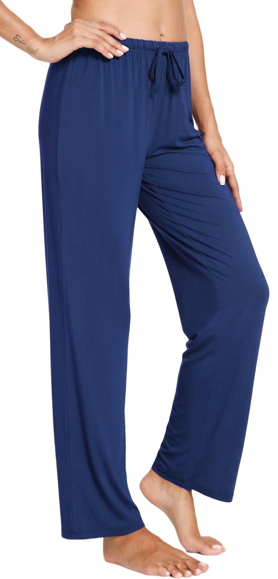 GYS Bamboo Viscose Women's Pajama Pants, Lightweight Comfy Casual Lounge Yoga Pants, Pj Bottoms Sleep Pants with Drawstring