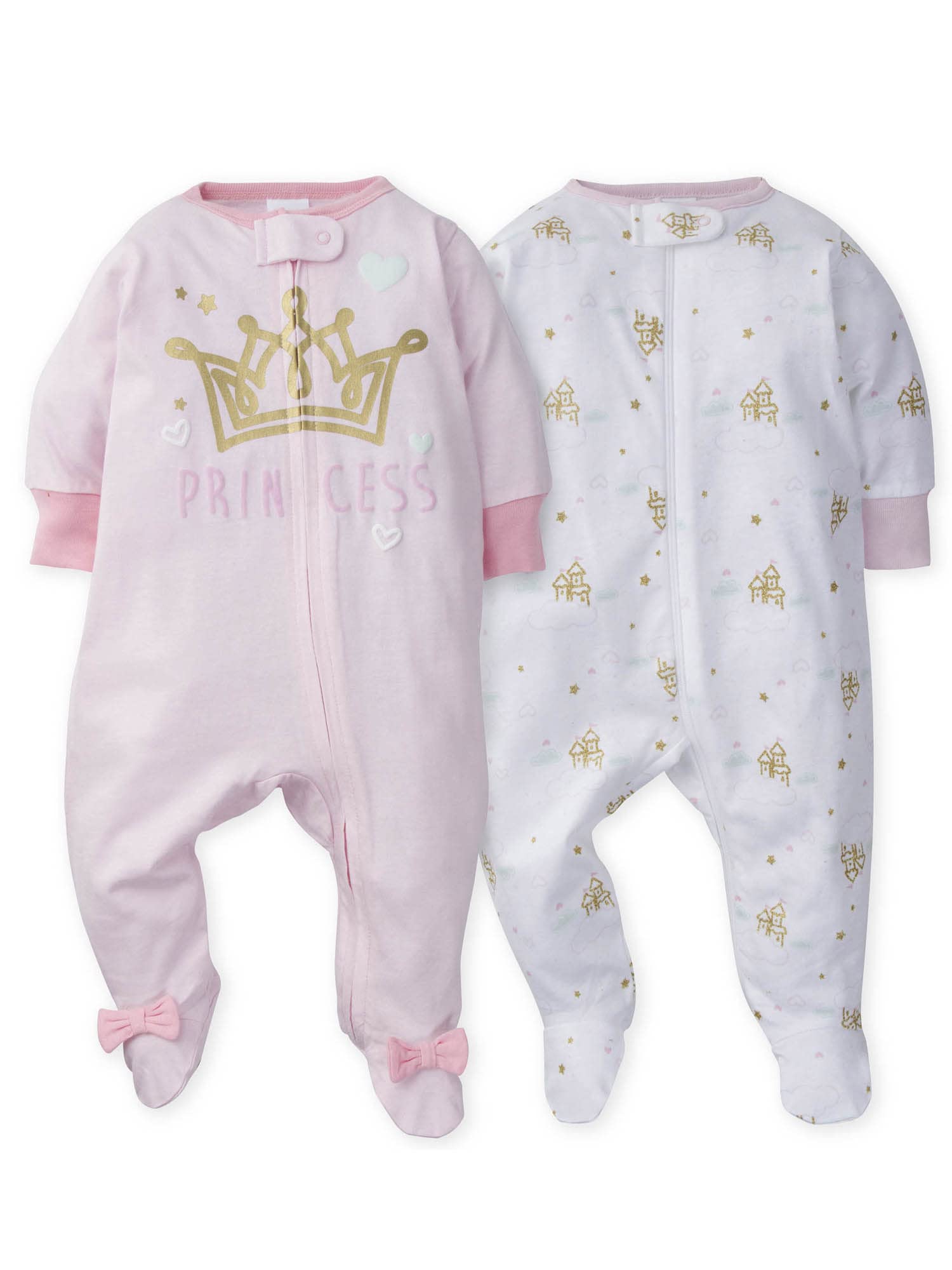 Gerber Baby Girls 2-Pack Sleep ‘N Play
