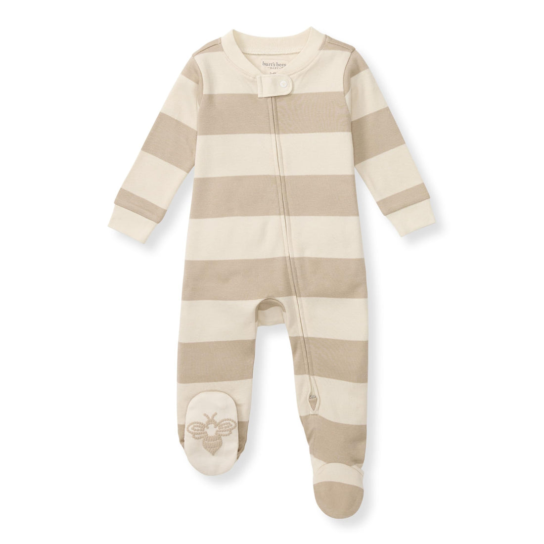Burt's Bees Baby Organic Cotton Sleep and Play Footed Pajamas for Boys