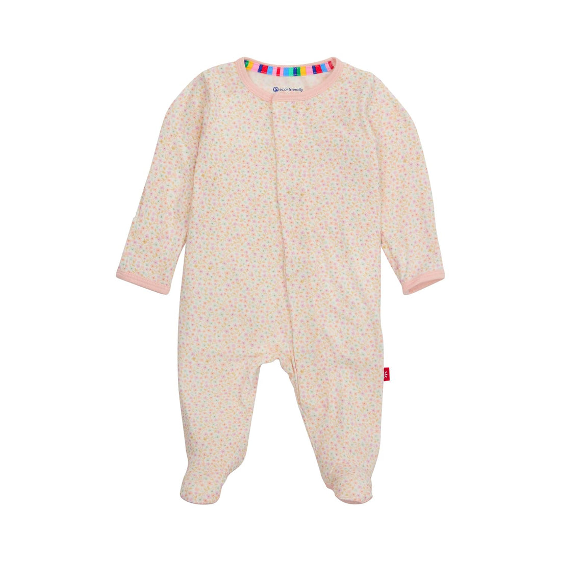 Magnetic Me Girls Modal Magnetic Baby Footie Pajamas | Silky Soft Modal Fabric | Baby Sleepers Available Sizes PRE - 24M WEBE CLOTHING