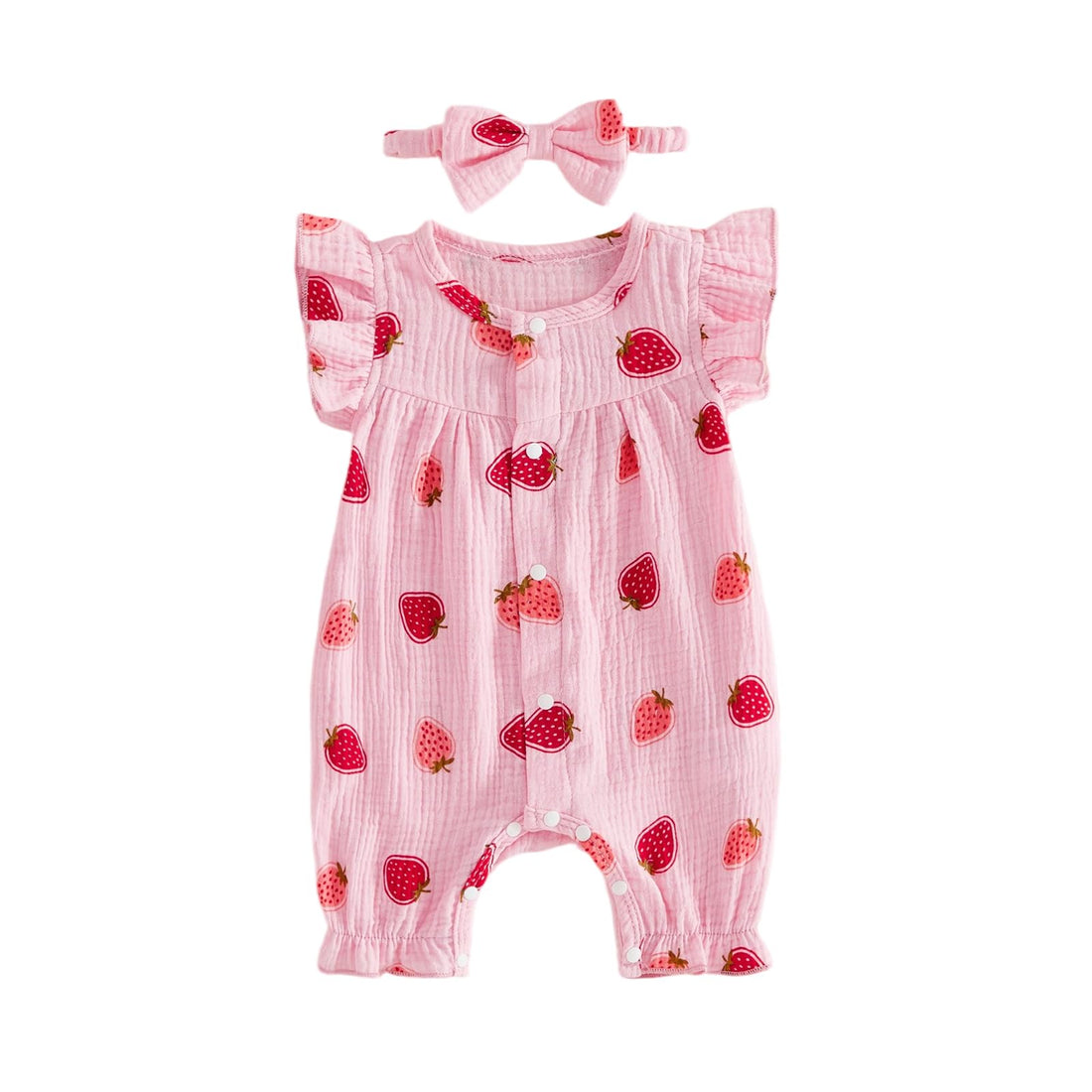 YINGISFITM Newborn Baby Girl Summer Clothes Short Sleeve Bubble Romper Bow Shorts Jumpsuit Infant Outfit 0 3 6 9 12 18 Months WEBE CLOTHING