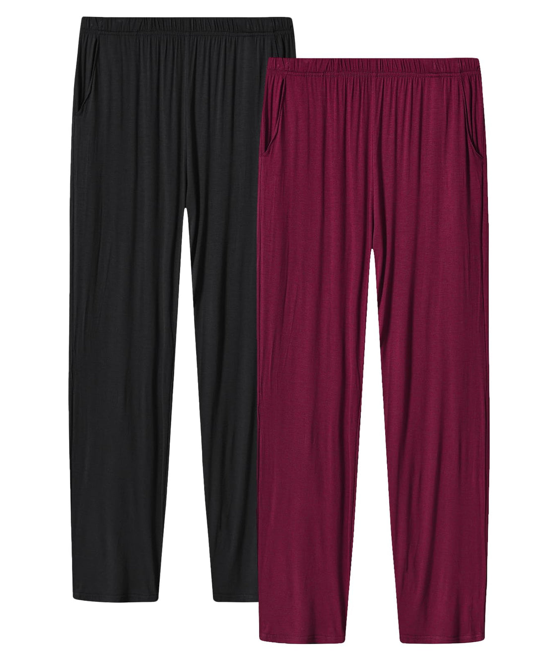 JINSHI Womens Pajama Pants with Pockets Soft Comfortable Lightweight Elastic Drawstring Modal Pajama Bottoms Lounge Pants