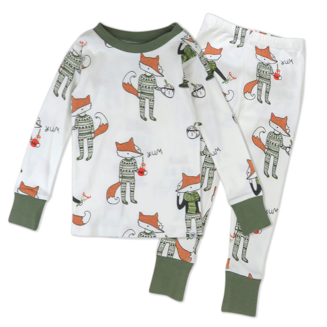 HonestBaby Family Matching Holiday Pajamas 100% Organic Cotton for Men, Women, Kids, Toddlers, Baby Boys, Girls, Unisex, Pets
