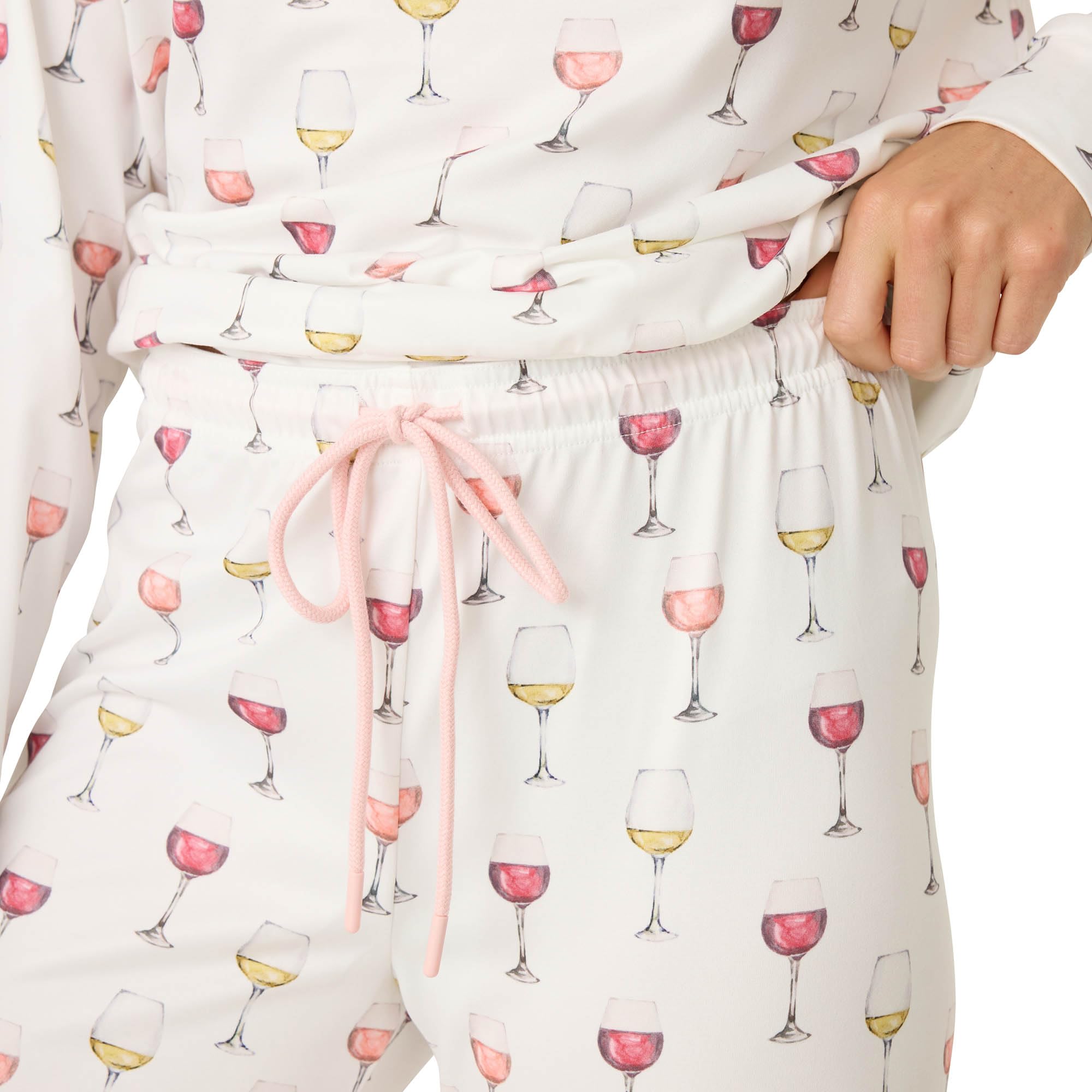 PJ Salvage Women's [Amazon Exclusive] Cloud Jersey Jogger Pajama 2-piece Pj Set