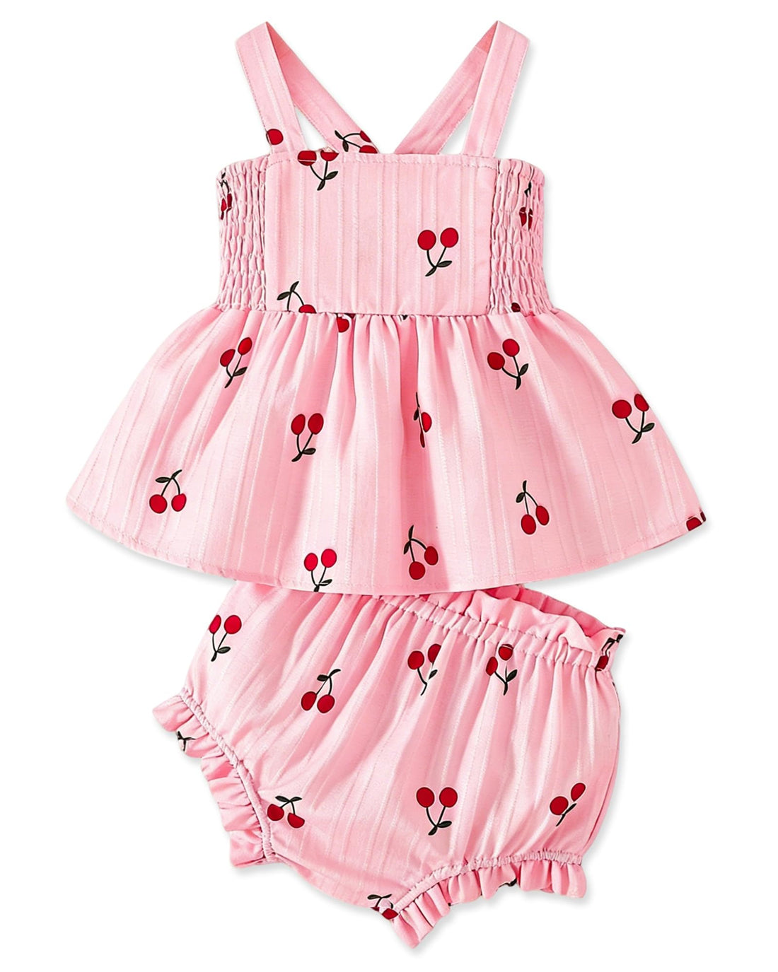 Newborn Baby Girl Clothes Summer Outfits Infant Ruffle Sleeveless Cute Bow Tank Tops 3 6 12 18 Months WEBE CLOTHING