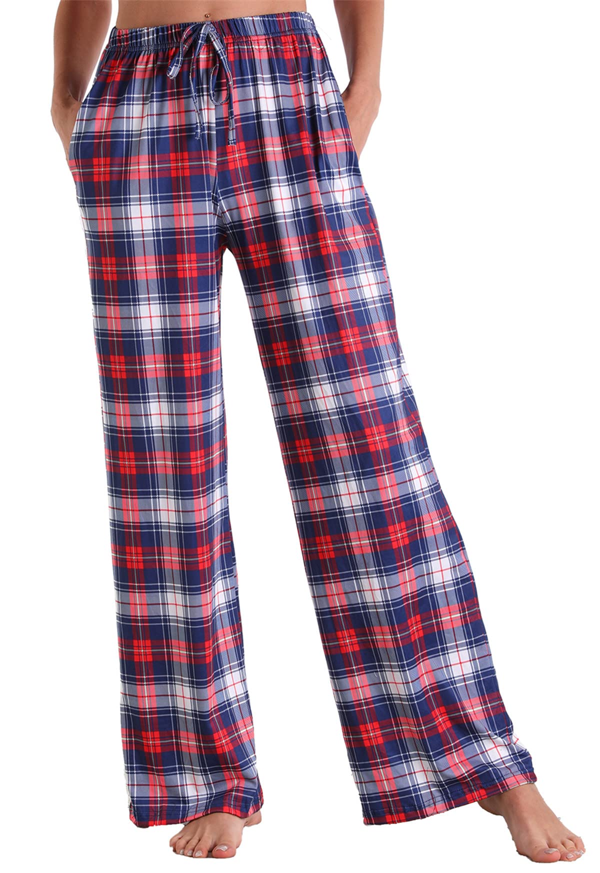 X-Image Women Comfy Casual Pajama Pants with Pockets & Drawstring