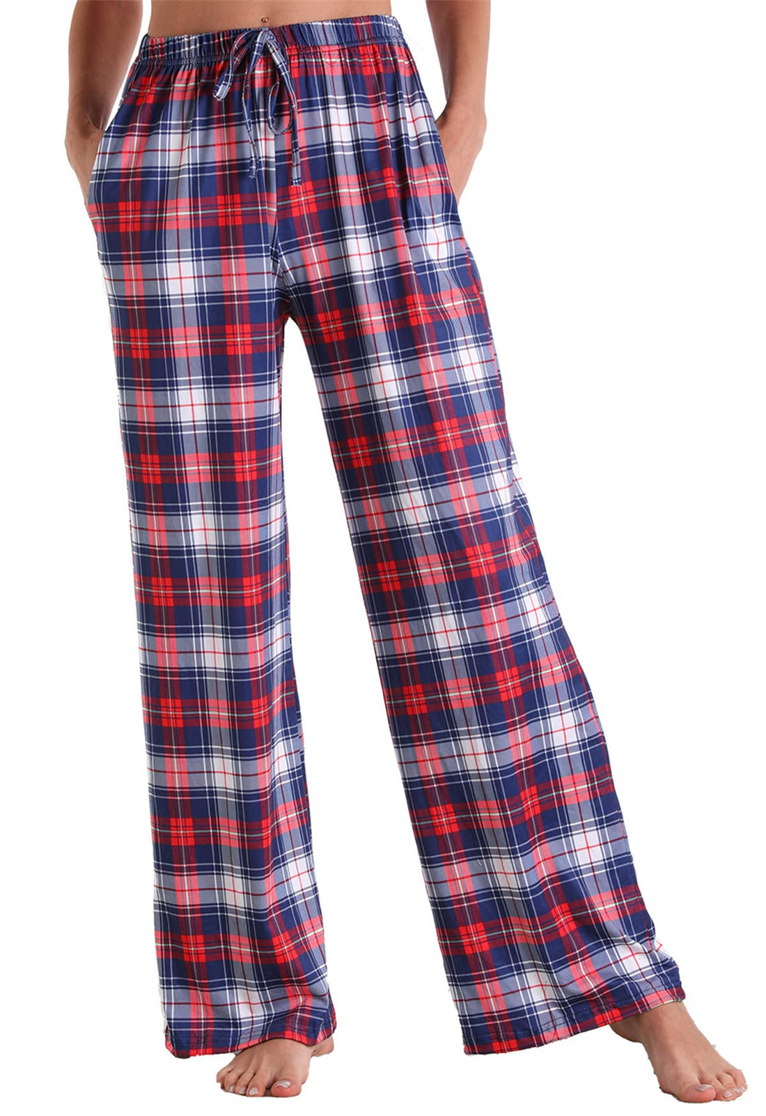 X-Image Women Comfy Casual Pajama Pants with Pockets & Drawstring