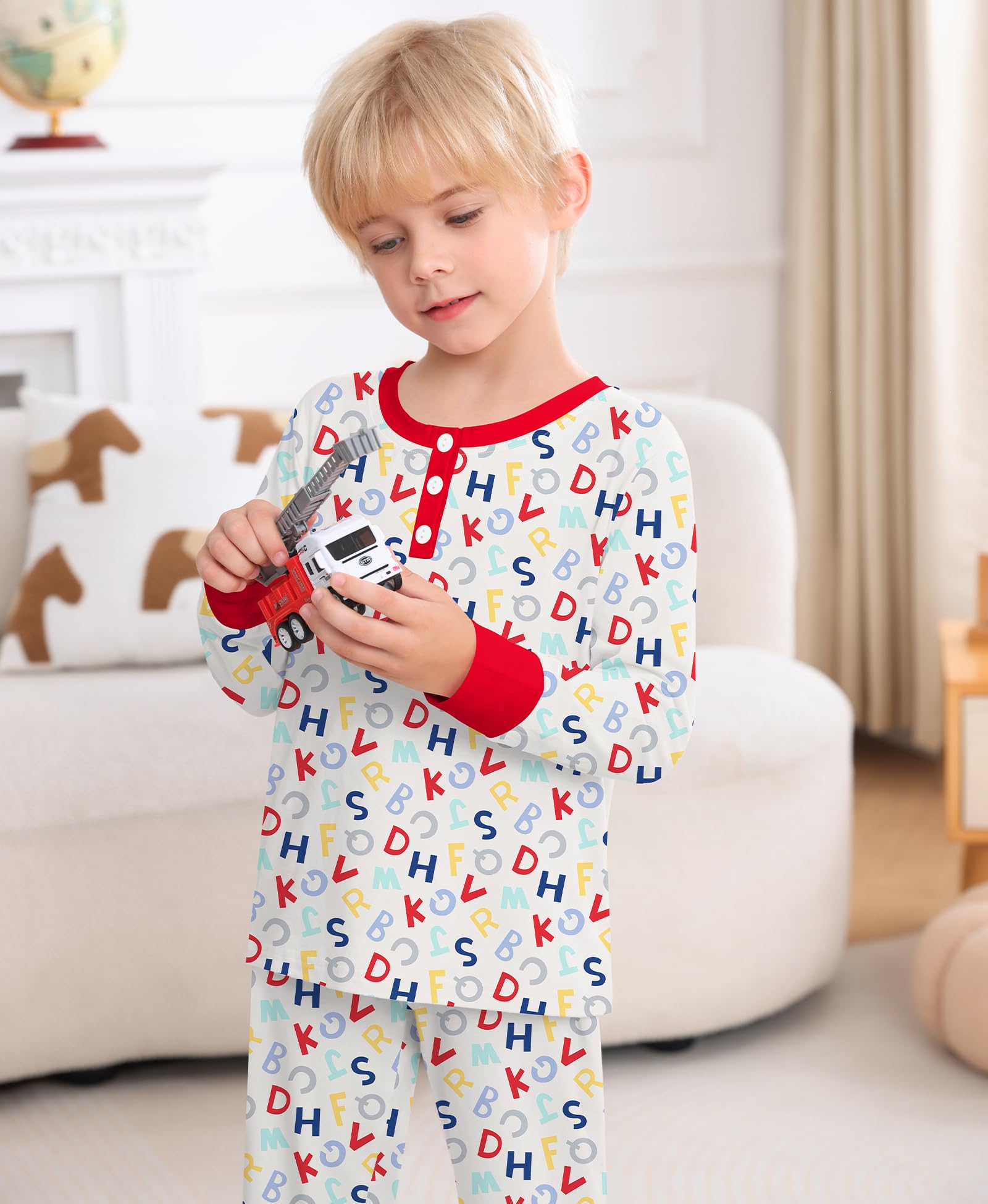 SWOMOG Girls Pajama Set Short Sleeve Tops & Ruffled Shorts with Pocket 2 Piece Summer Pajamas for Kids Size 6-15