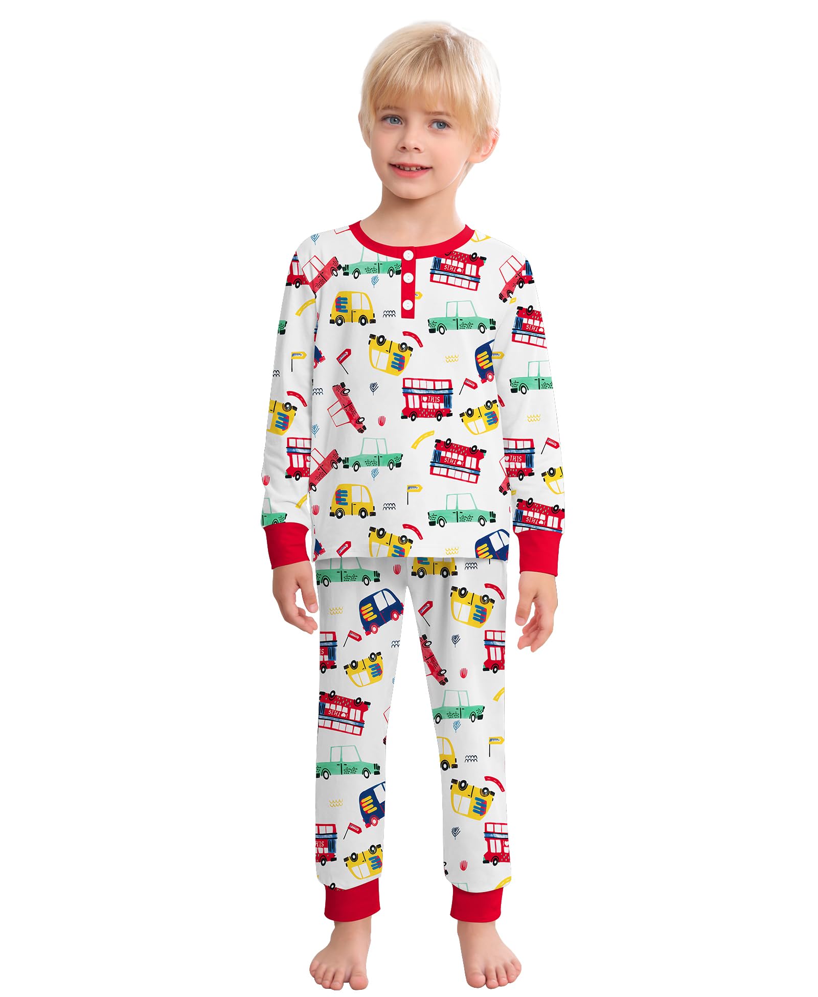 SWOMOG Girls Pajama Set Short Sleeve Tops & Ruffled Shorts with Pocket 2 Piece Summer Pajamas for Kids Size 6-15