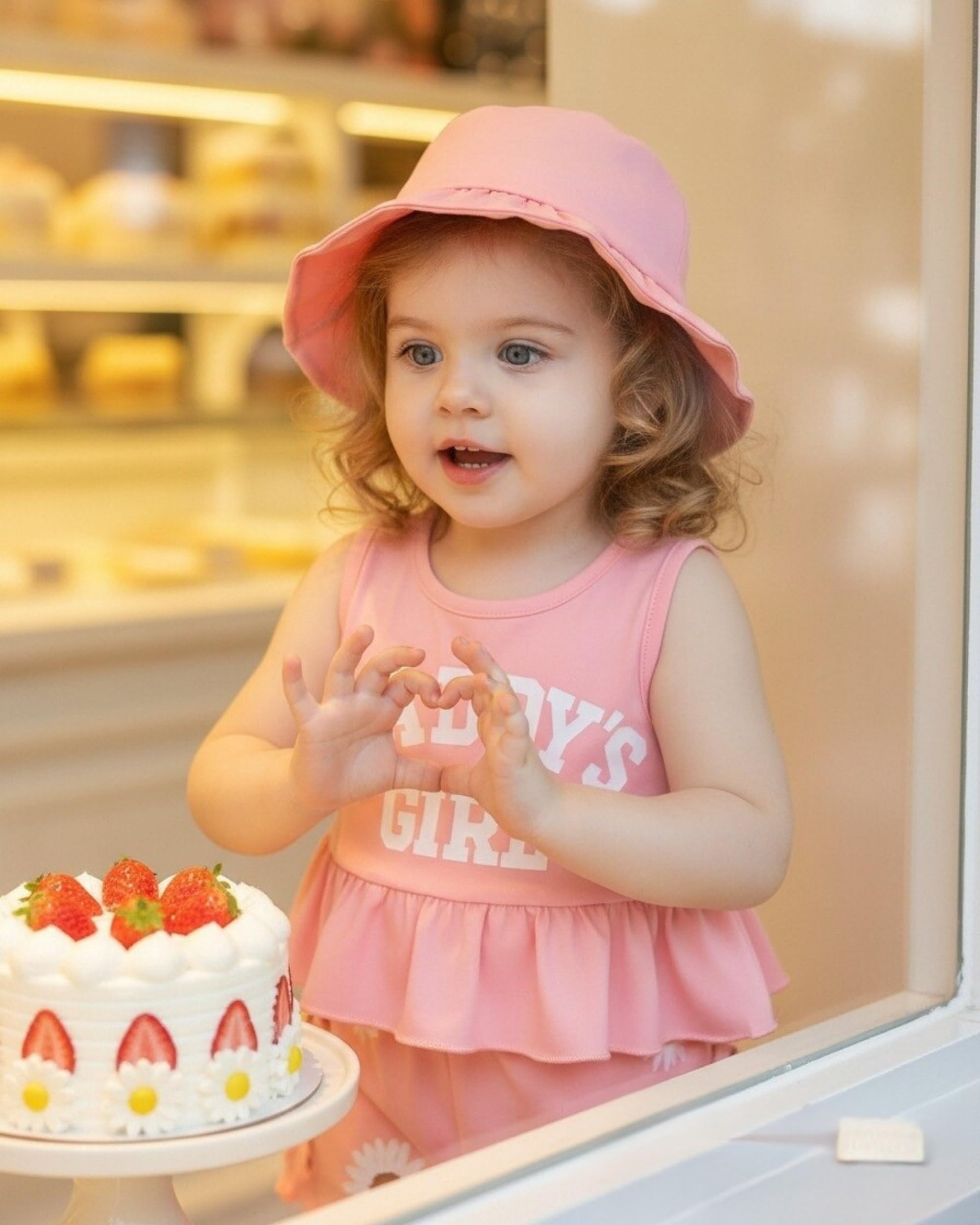 SODLON Baby Girl Clothes Infant Toddler Summer Outfits Clothing Sleeveless Ruffle Tank Top Shorts Sets with Hat for Girls WEBE CLOTHING
