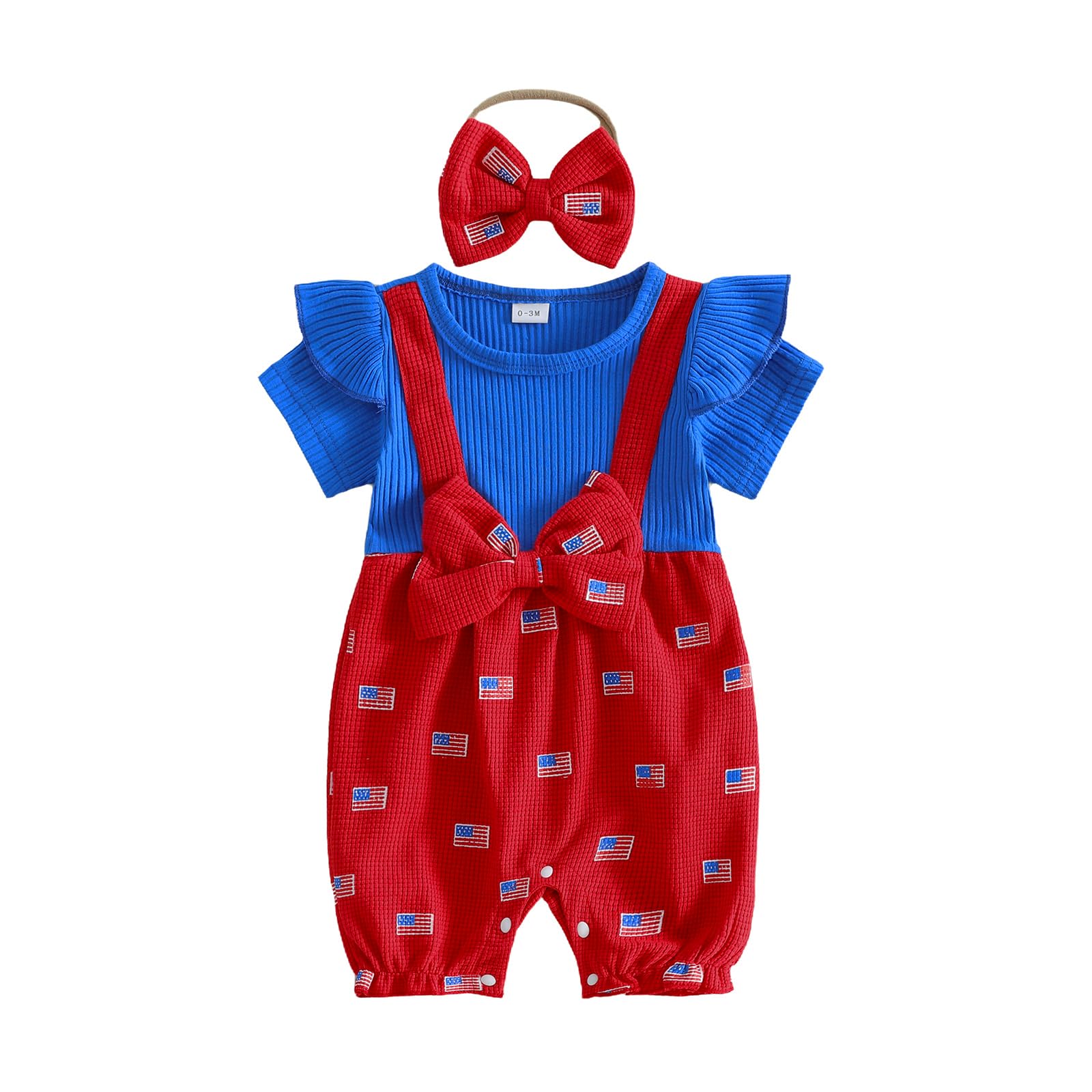 YINGISFITM Newborn Baby Girl Summer Clothes Short Sleeve Bubble Romper Bow Shorts Jumpsuit Infant Outfit 0 3 6 9 12 18 Months WEBE CLOTHING
