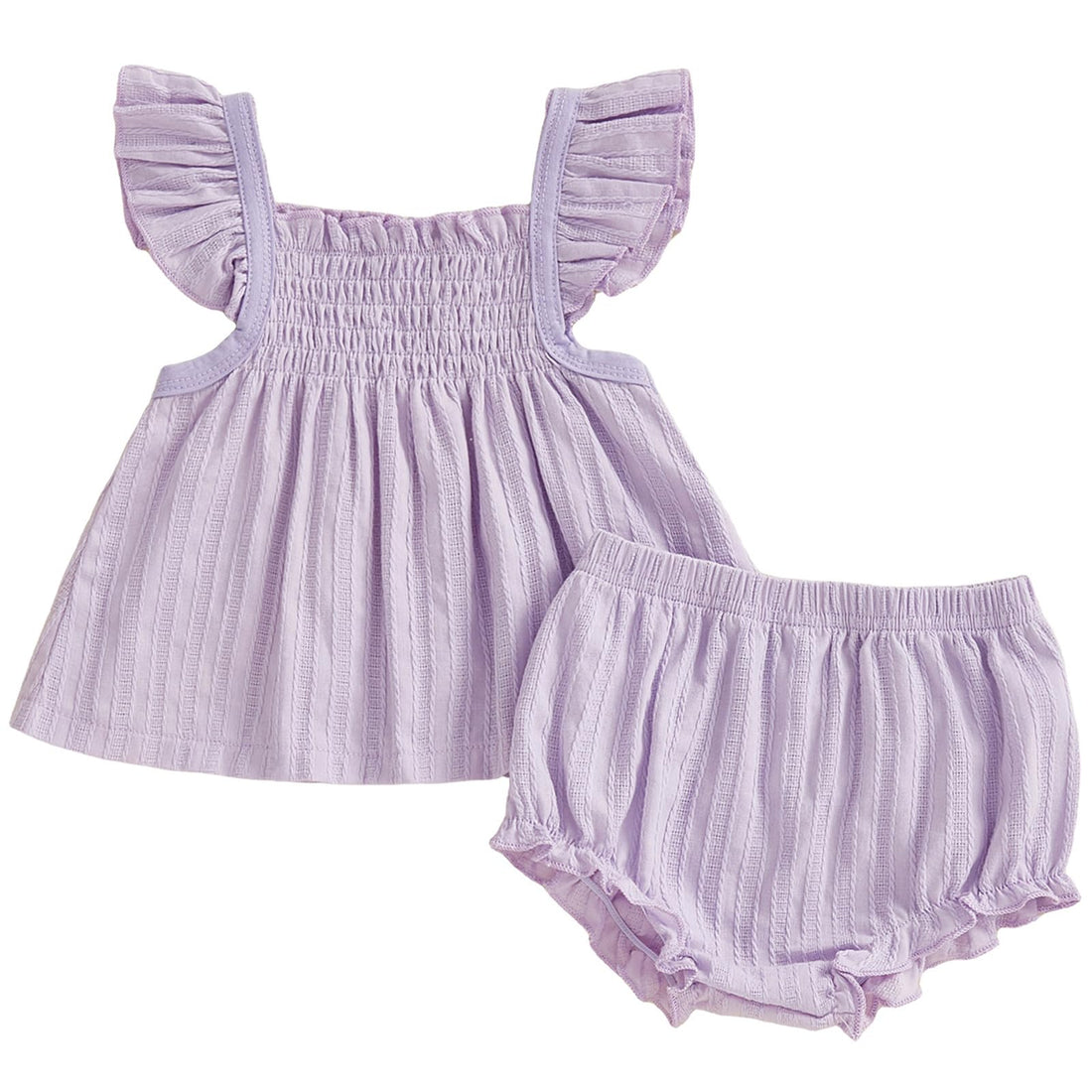 Mubineo Baby Girl Summer Clothes Cute Ruffle Tops Dress Shorts Outfits Set Infant Toddler Shirt Bloomers Princess Outfit WEBE CLOTHING