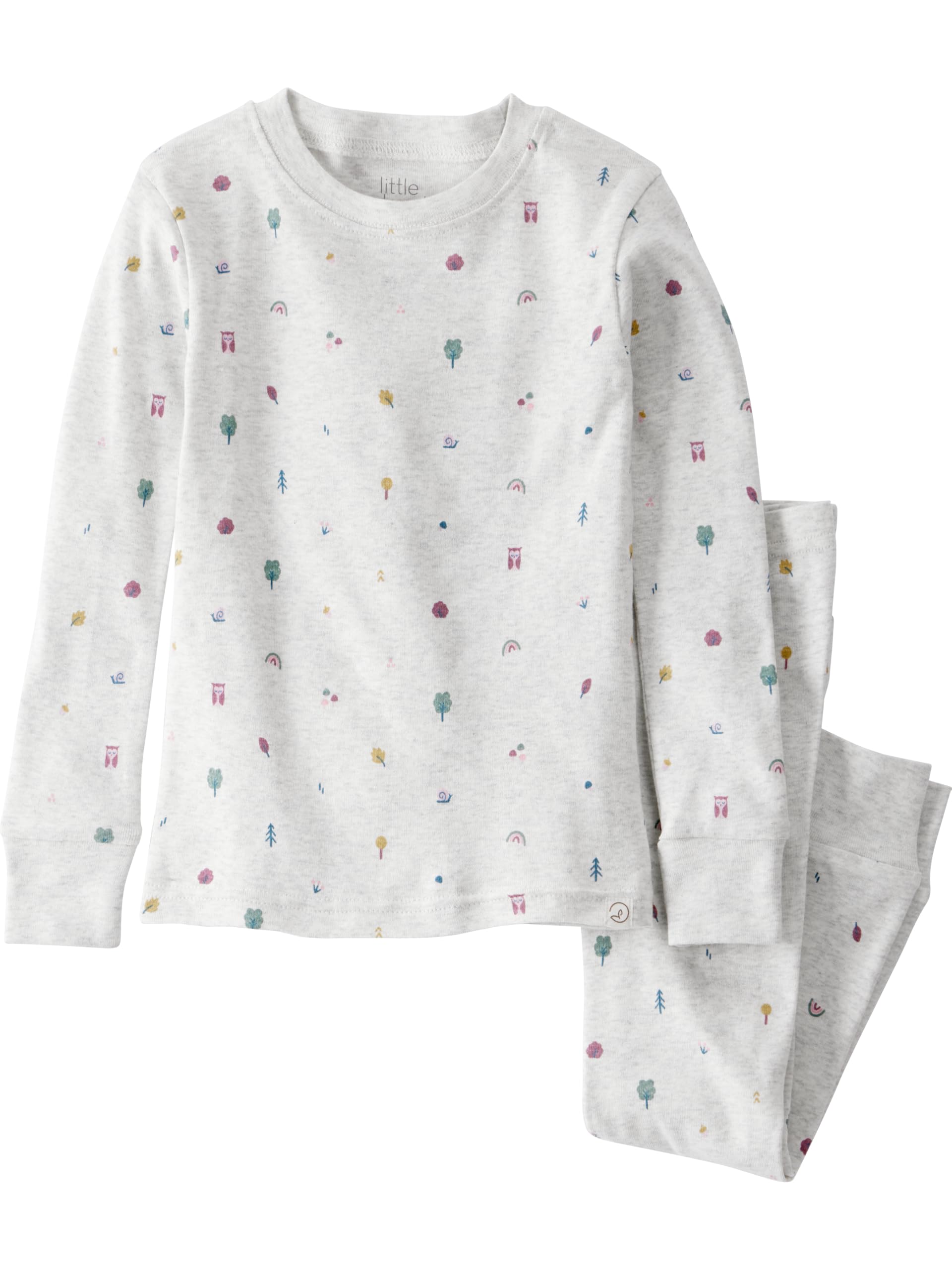 little planet by carter's Baby Girls' 2-piece Pajamas Made With Organic Cotton