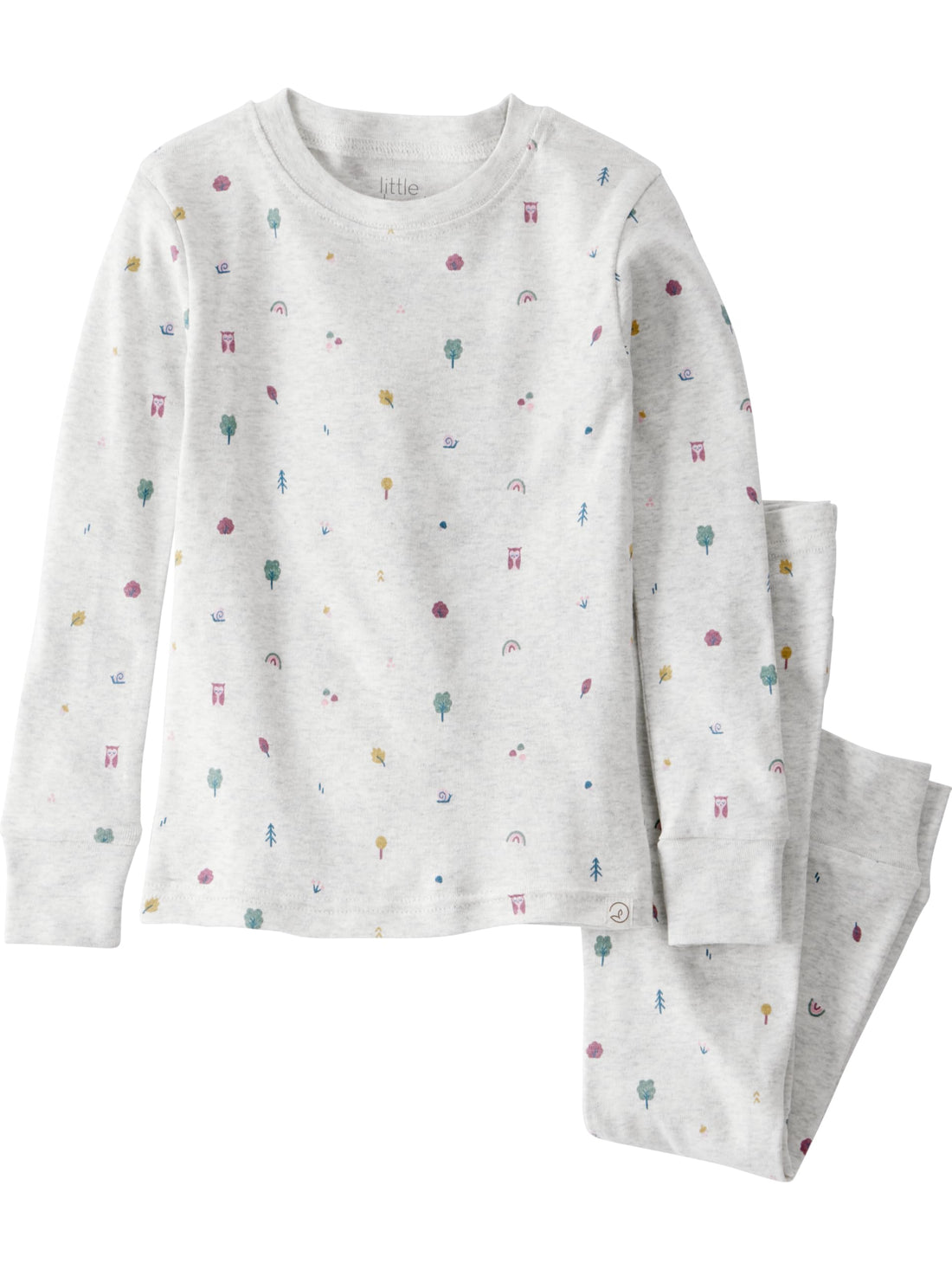 little planet by carter's Baby Girls' 2-piece Pajamas Made With Organic Cotton