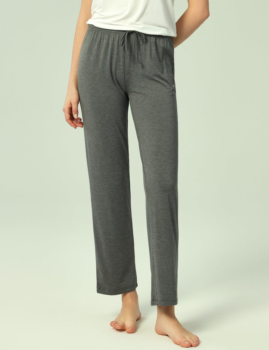GYS Bamboo Viscose Women's Pajama Pants, Lightweight Comfy Casual Lounge Yoga Pants, Pj Bottoms Sleep Pants with Drawstring