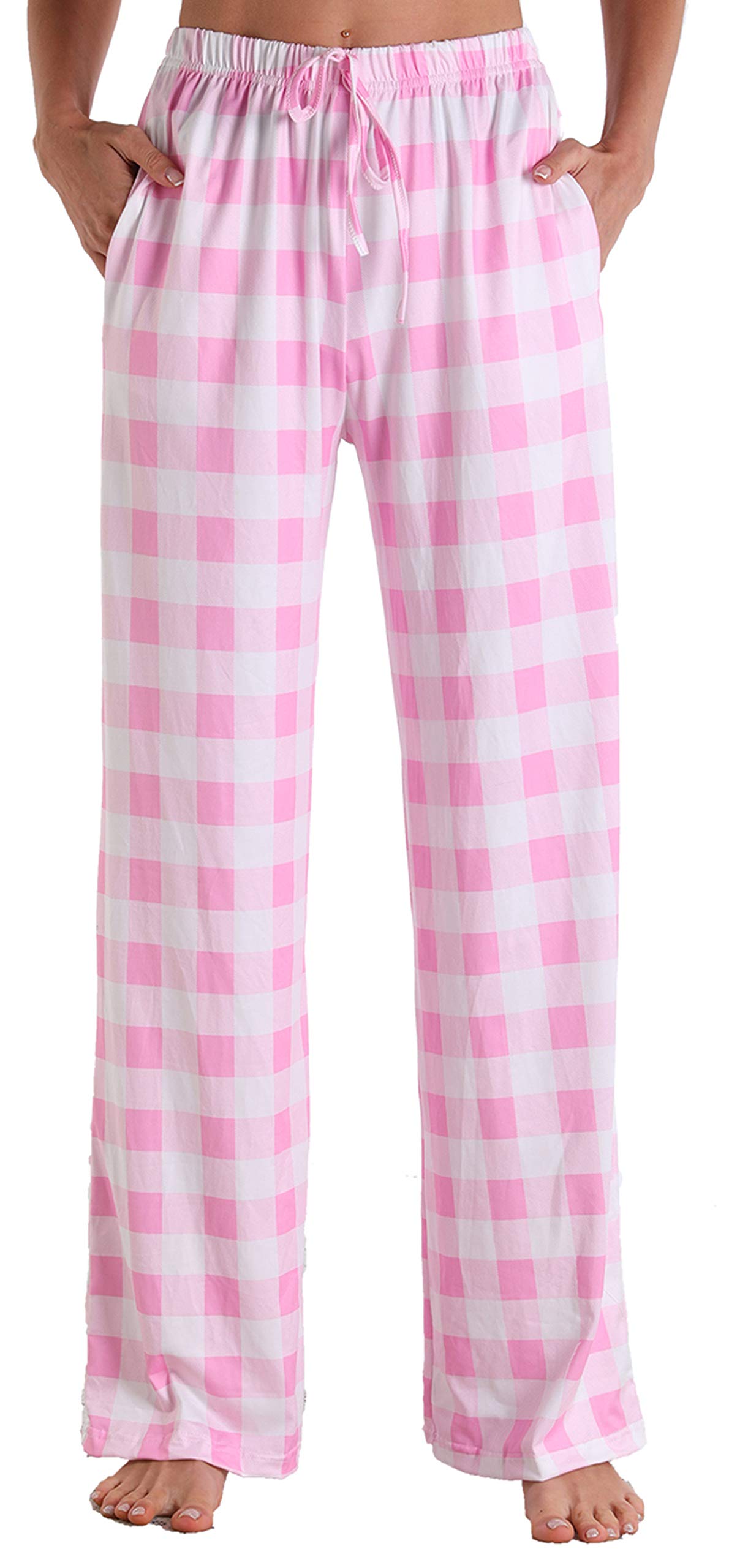 X-Image Women Comfy Casual Pajama Pants with Pockets & Drawstring