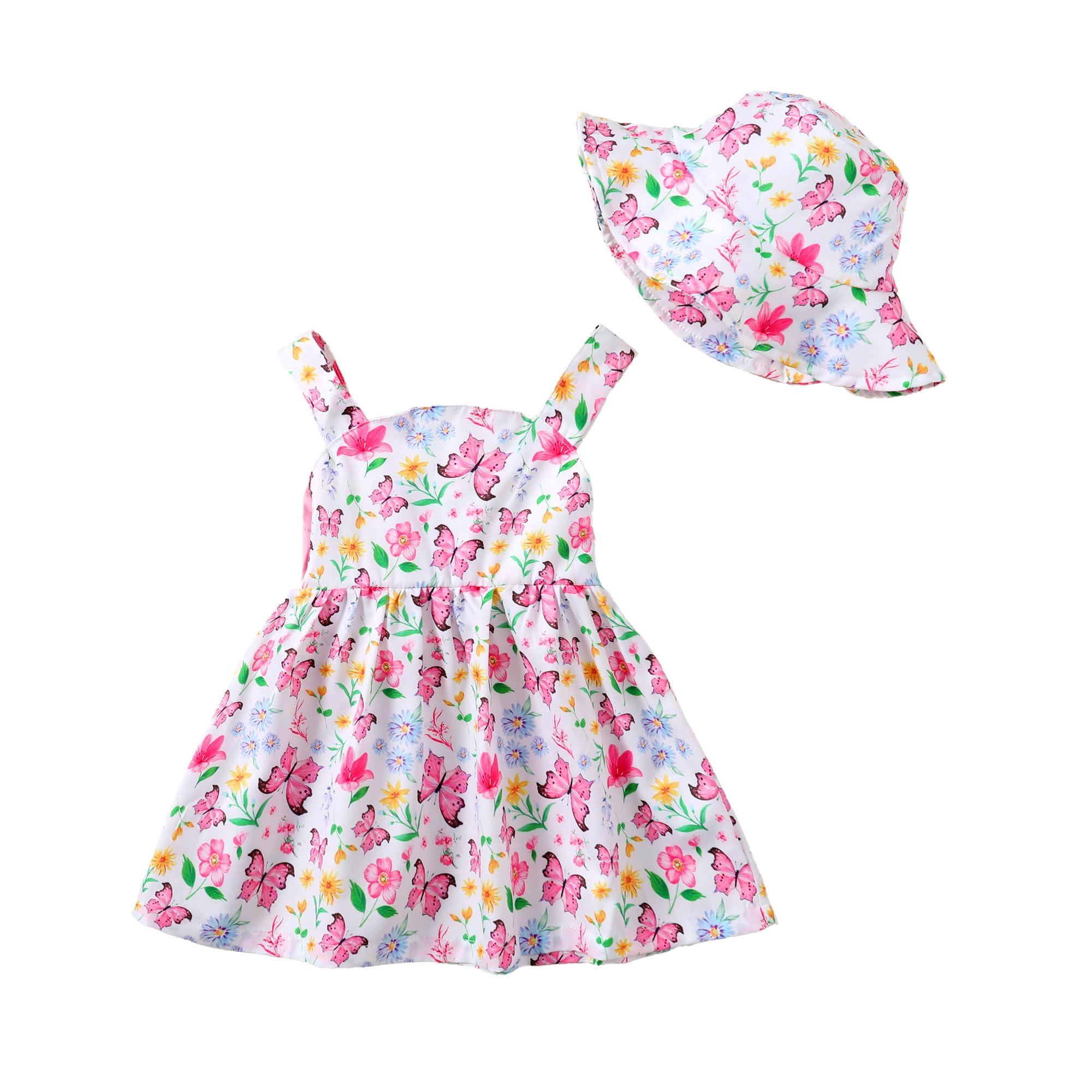 Newborn Infant Baby Girl Dress Toddler Girl Clothes Halter Backless Sleeveless Flower Sundress Summer Dresses for Girl WEBE CLOTHING