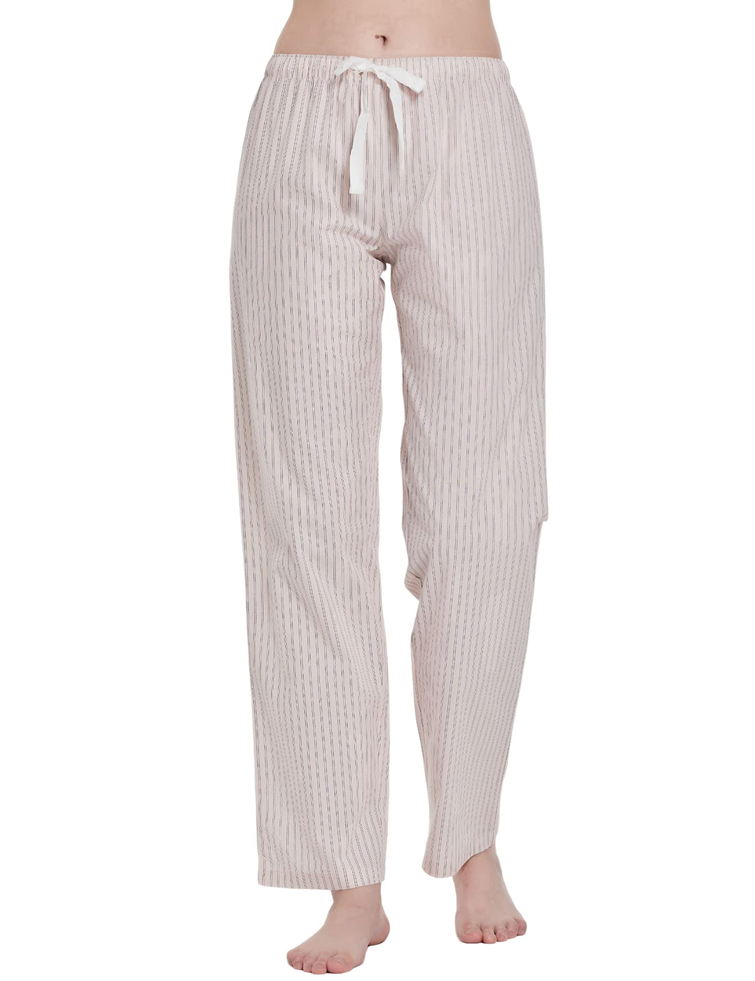 CYZ Women's 100% Cotton Woven Poplin Sleep Pajama Pants