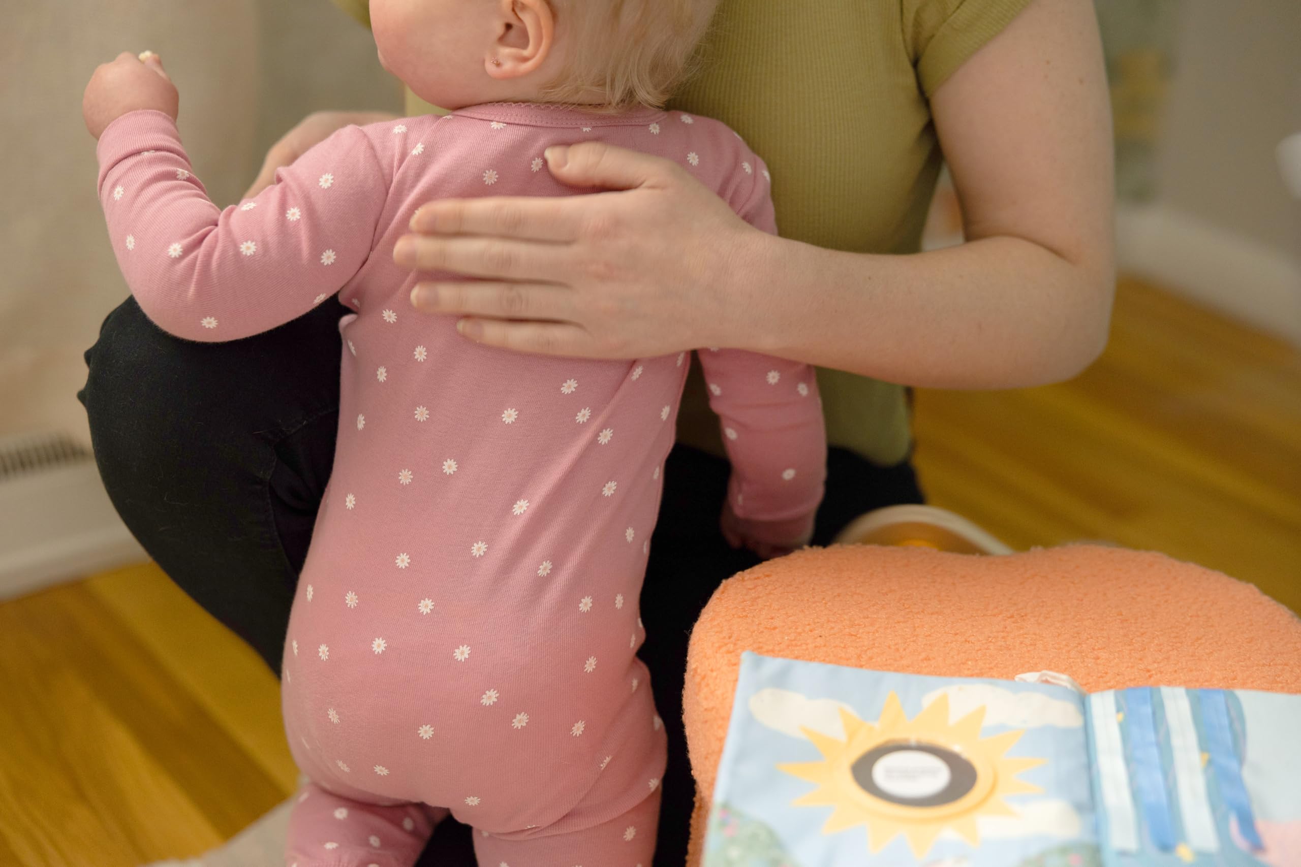 Gerber Baby Girls 4-pack Footed Pajamas