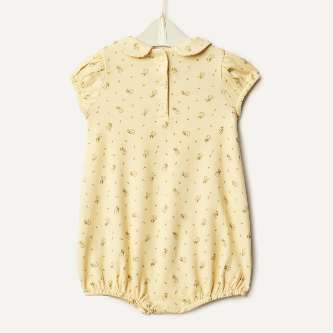 Amazon Essentials x Sofia Grainge Baby Girls' Cotton Short Sleeve Romper with Peter Pan Collar WEBE CLOTHING