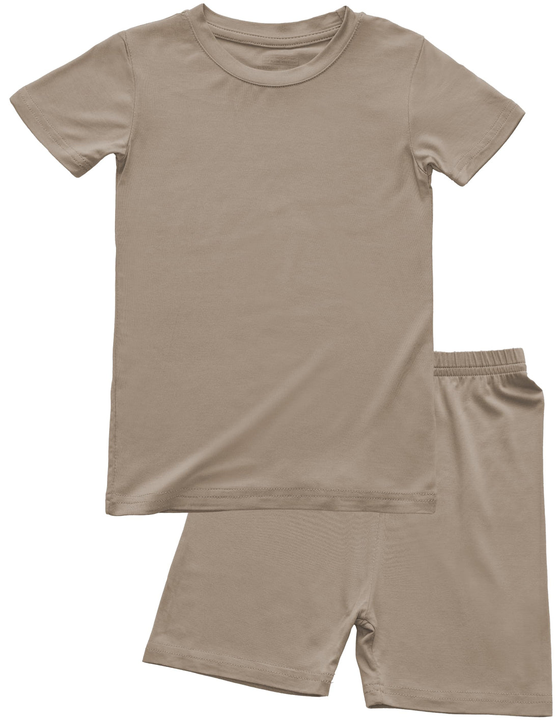 BABY 2T-10Y Toddler Kids Girls Boys Soft Comfy 2pcs Set Short Sleeve Shirts and Pants Sets