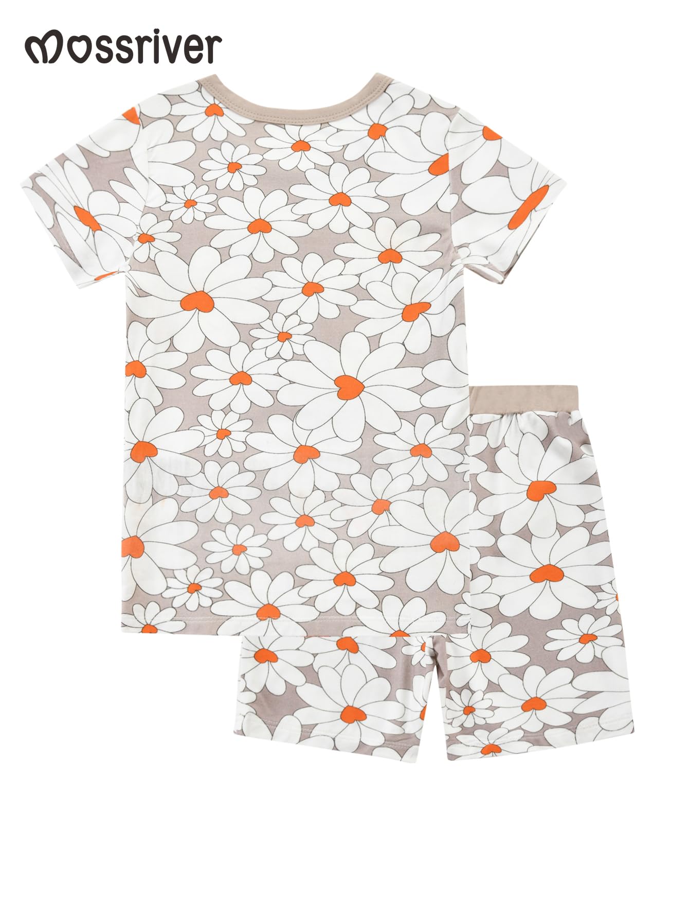 MOSSRIVER Family Pajamas Matching Sets Long Sleeve Henley Shirts Button Down Graphic Tops Cute Pjs Pants Sets Holiday Outfits