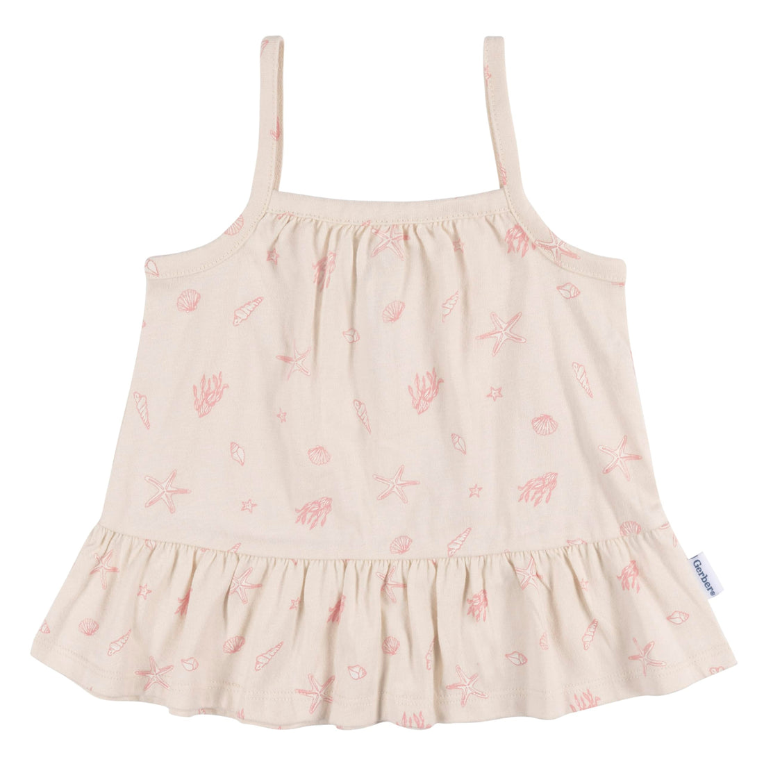 Gerber Baby Girls' Sleeveless Tunic Top and Diaper Cover Set WEBE CLOTHING