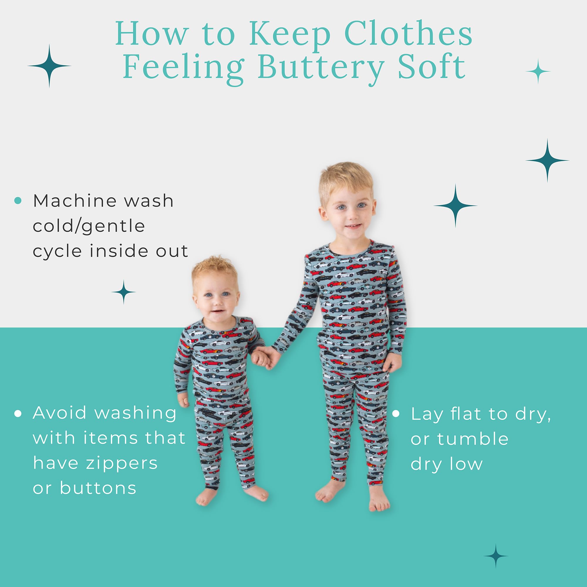 Posh Peanut Boys Pajamas - PJs for Kids Made of Soft Viscose from Bamboo, Long Sleeve Toddler PJs & Matching Boys Pajama Sets WEBE CLOTHING