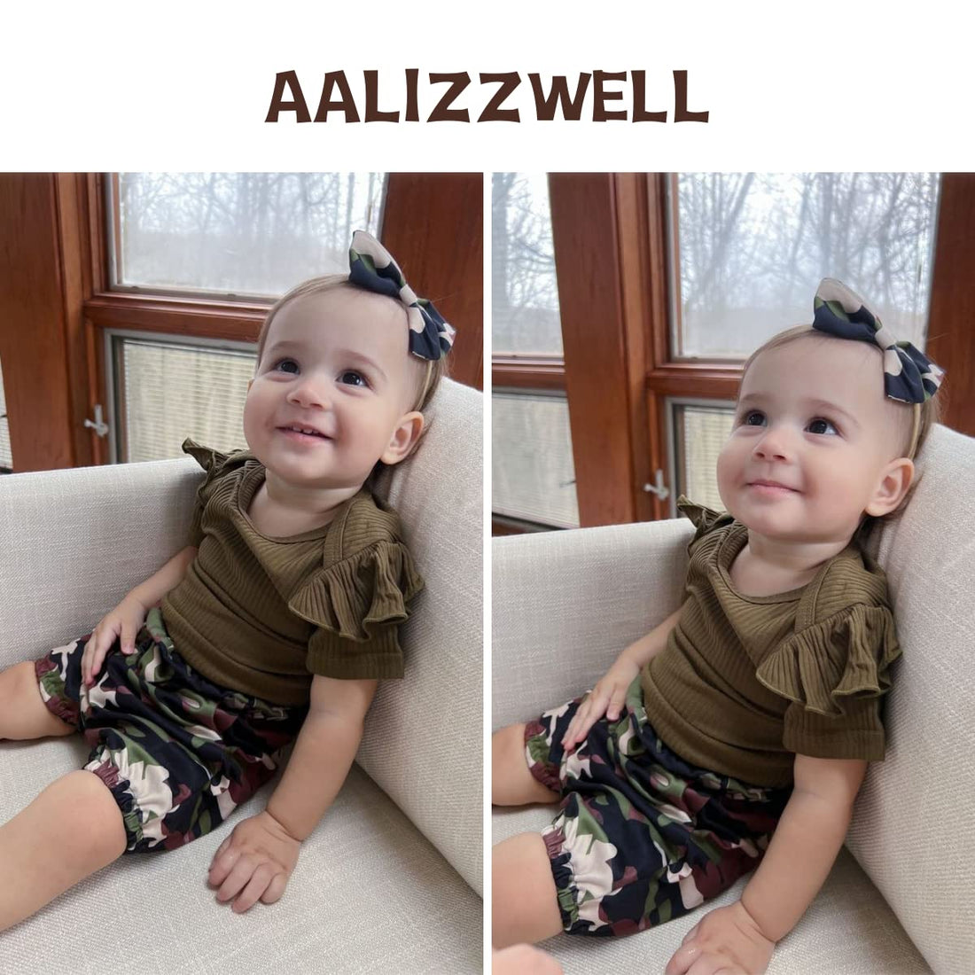 Aalizzwell Baby Girls Ribbed Bodysuit Bloomer Shorts Outfits Summer Clothes WEBE CLOTHING
