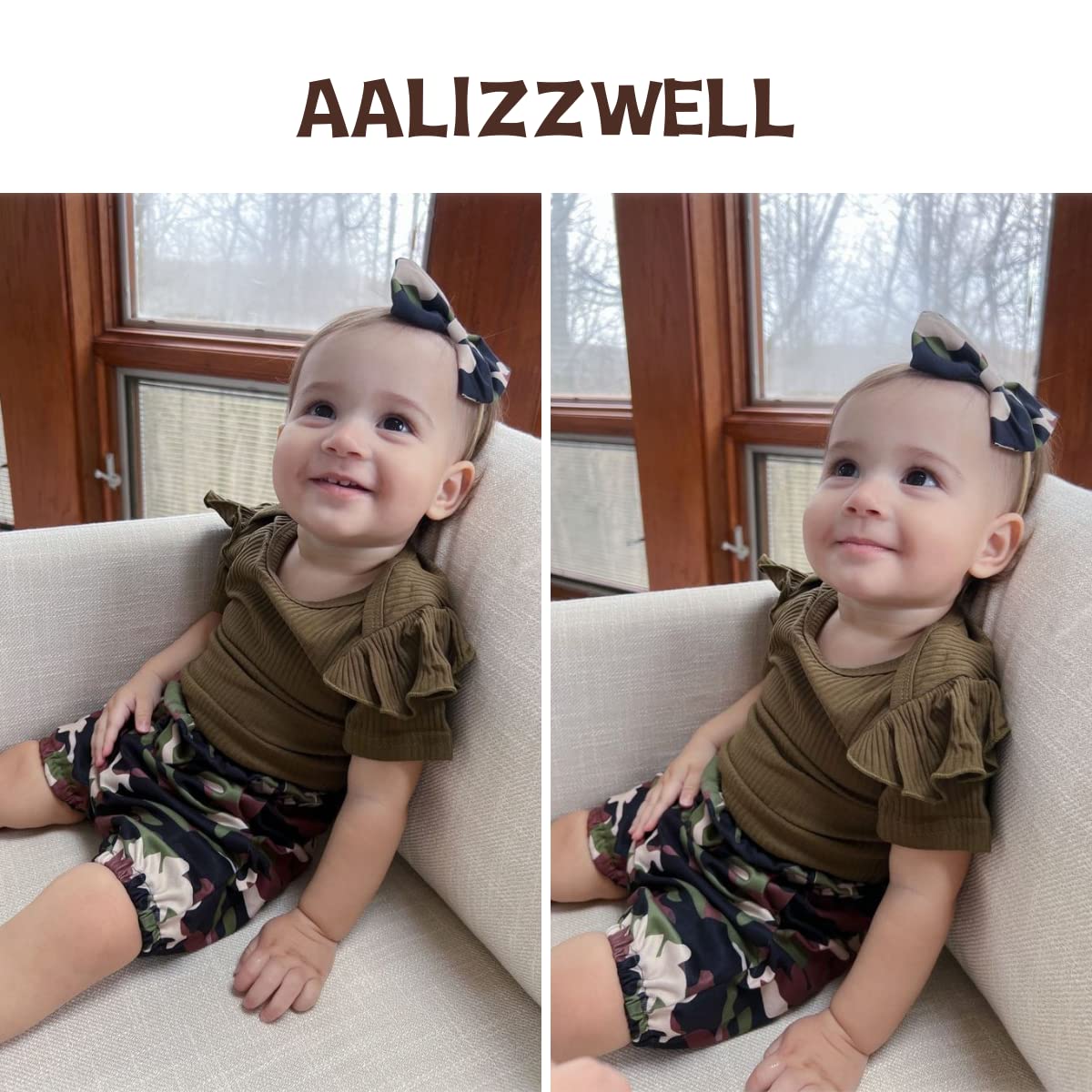 Aalizzwell Baby Girls Ribbed Bodysuit Bloomer Shorts Outfits Summer Clothes WEBE CLOTHING