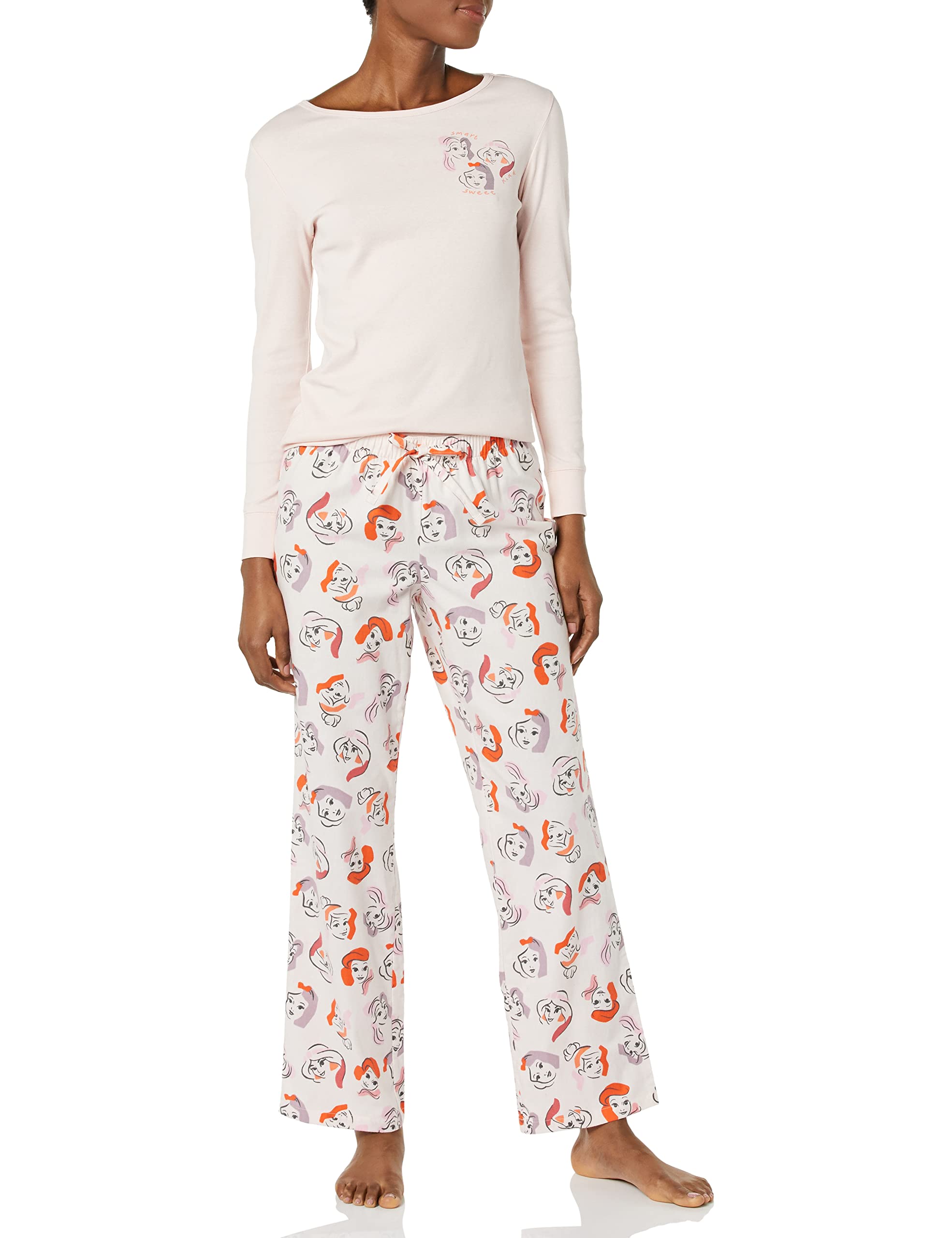 Amazon Essentials Disney | Marvel | Star Wars Women's Flannel Pajama Sleep Sets WEBE CLOTHING