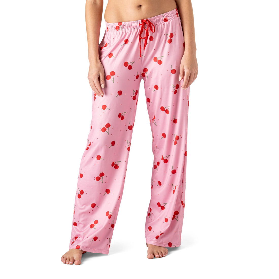 Hello Mello Signature Lounge Pants Womens Soft Pajama Bottoms Elastic Waistband Drawstring Tie