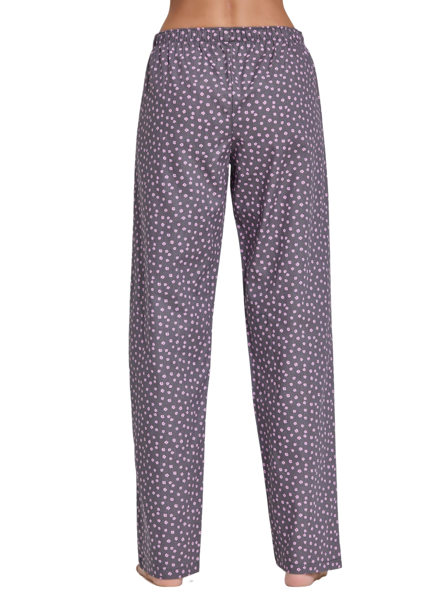 CYZ Women's 100% Cotton Woven Poplin Sleep Pajama Pants