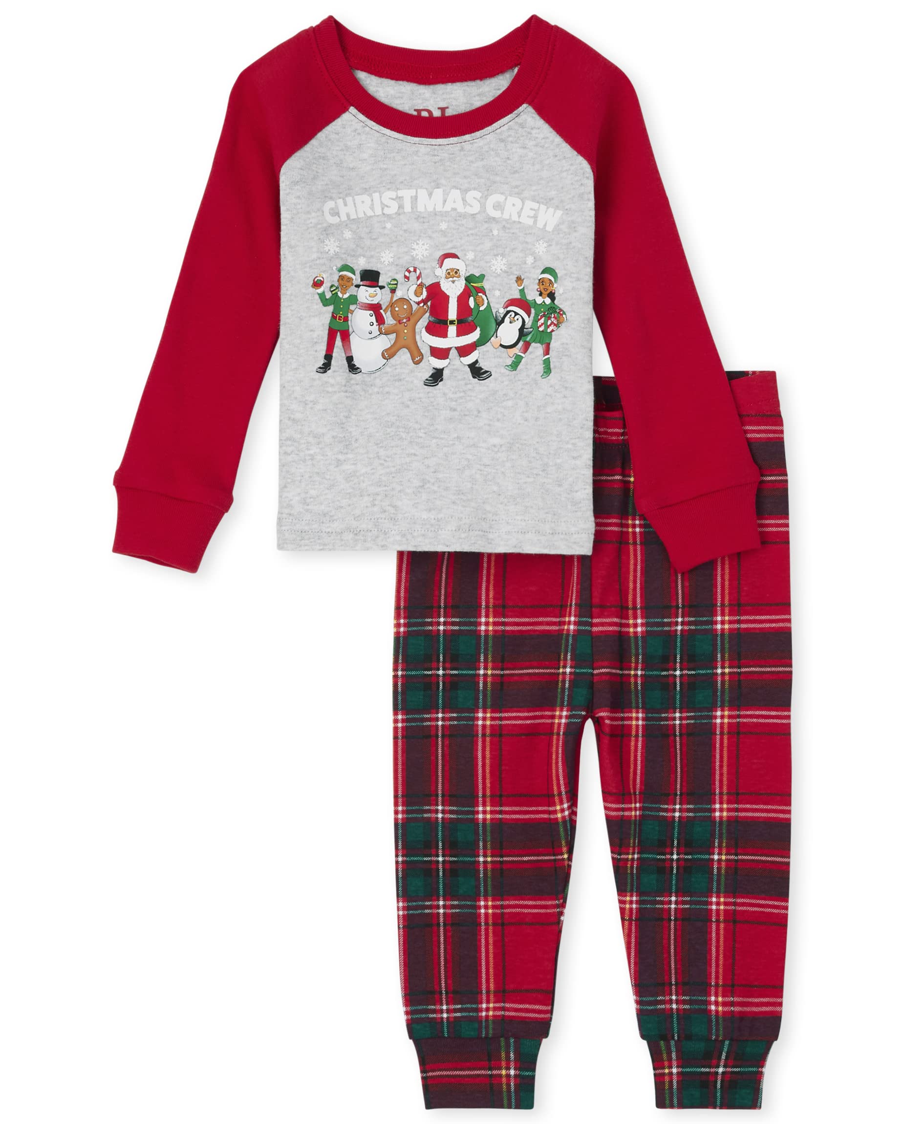 The Children's Place Kids' Family Matching, Festive Christmas Pajama Sets, Cotton WEBE CLOTHING