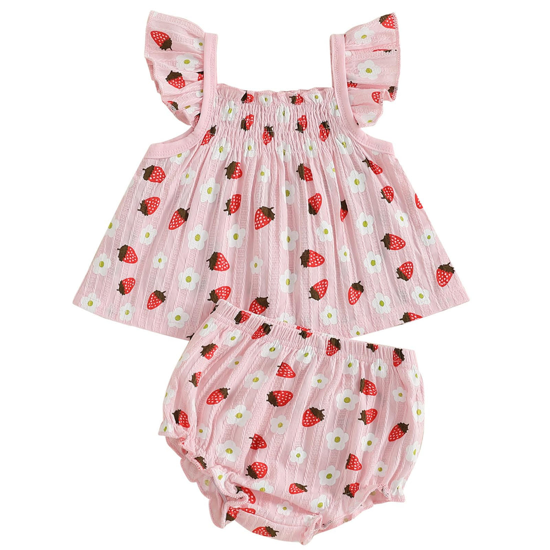 Mubineo Baby Girl Summer Clothes Cute Ruffle Tops Dress Shorts Outfits Set Infant Toddler Shirt Bloomers Princess Outfit WEBE CLOTHING