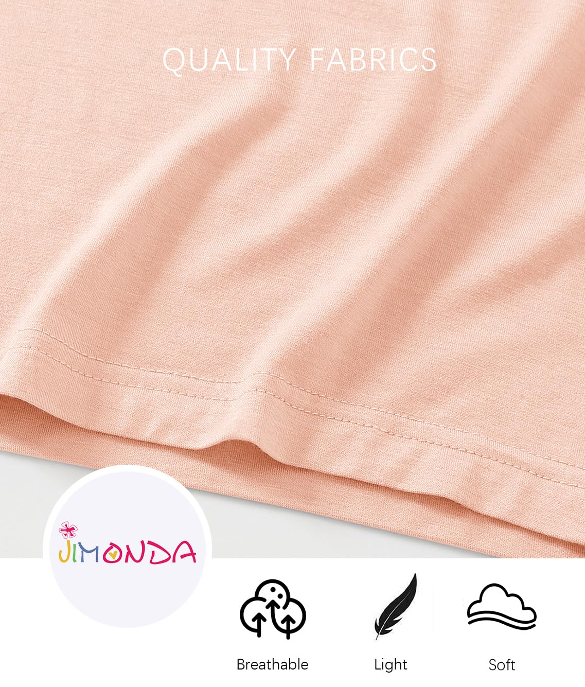 Jimonda Baby Boys Girls Pajama Sets Kid Soft Sleepwear Rayon From Bamboo Sleepwear Short Sleeve 4-Piece Cool Jammies 18M-12Y