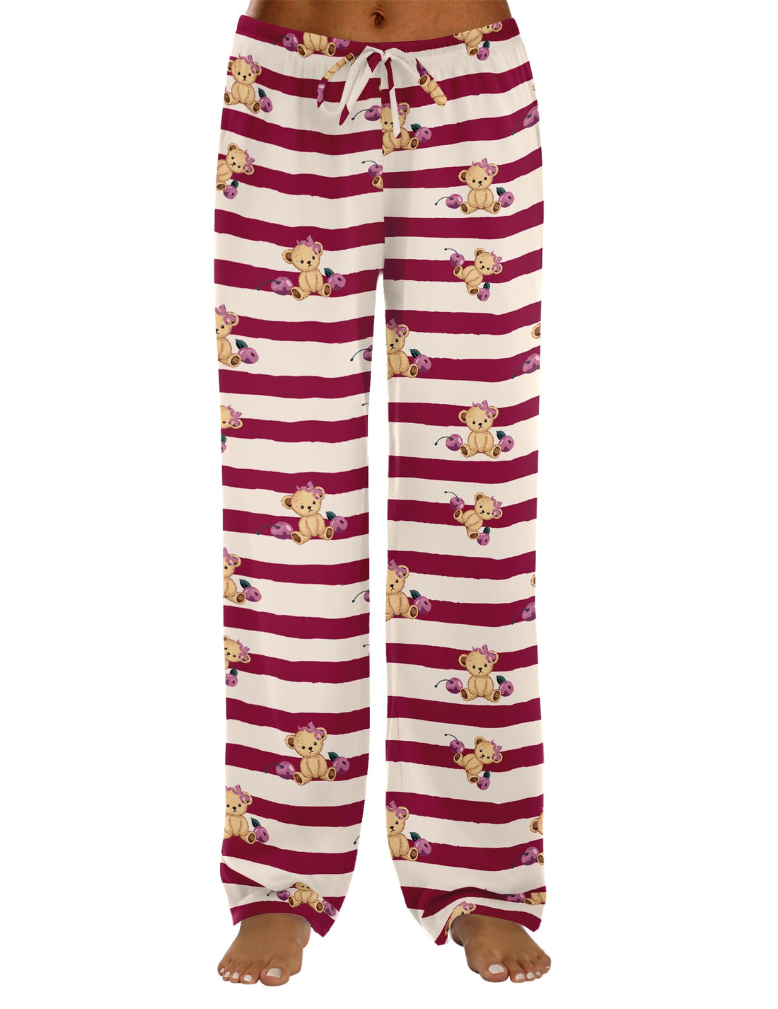 Ekouaer Women Pajama Pants Comfy Pj Bottom with Pockets Stretch Plaid Sleepwear
