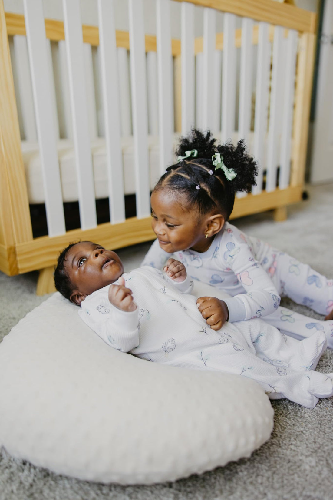 Gerber Baby Girls 4-pack Footed Pajamas