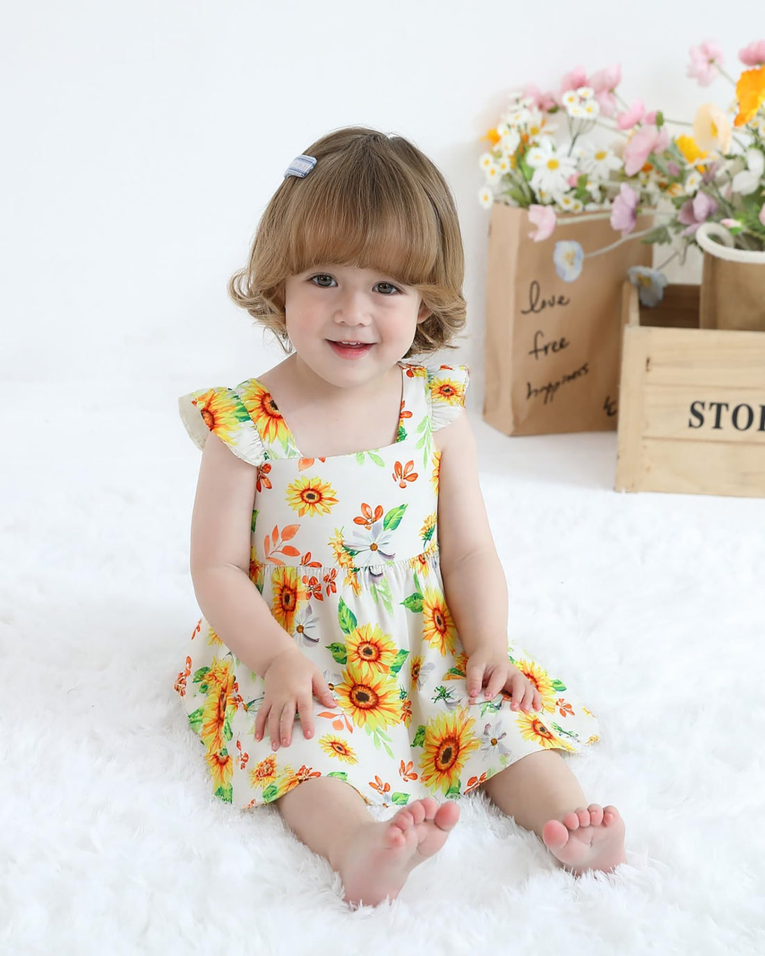 Mioglrie Baby Girl Clothes Newborn Dress Summer Toddler Girls' Clothing Casual Sundress with Cute Bag Infant Outfits WEBE CLOTHING