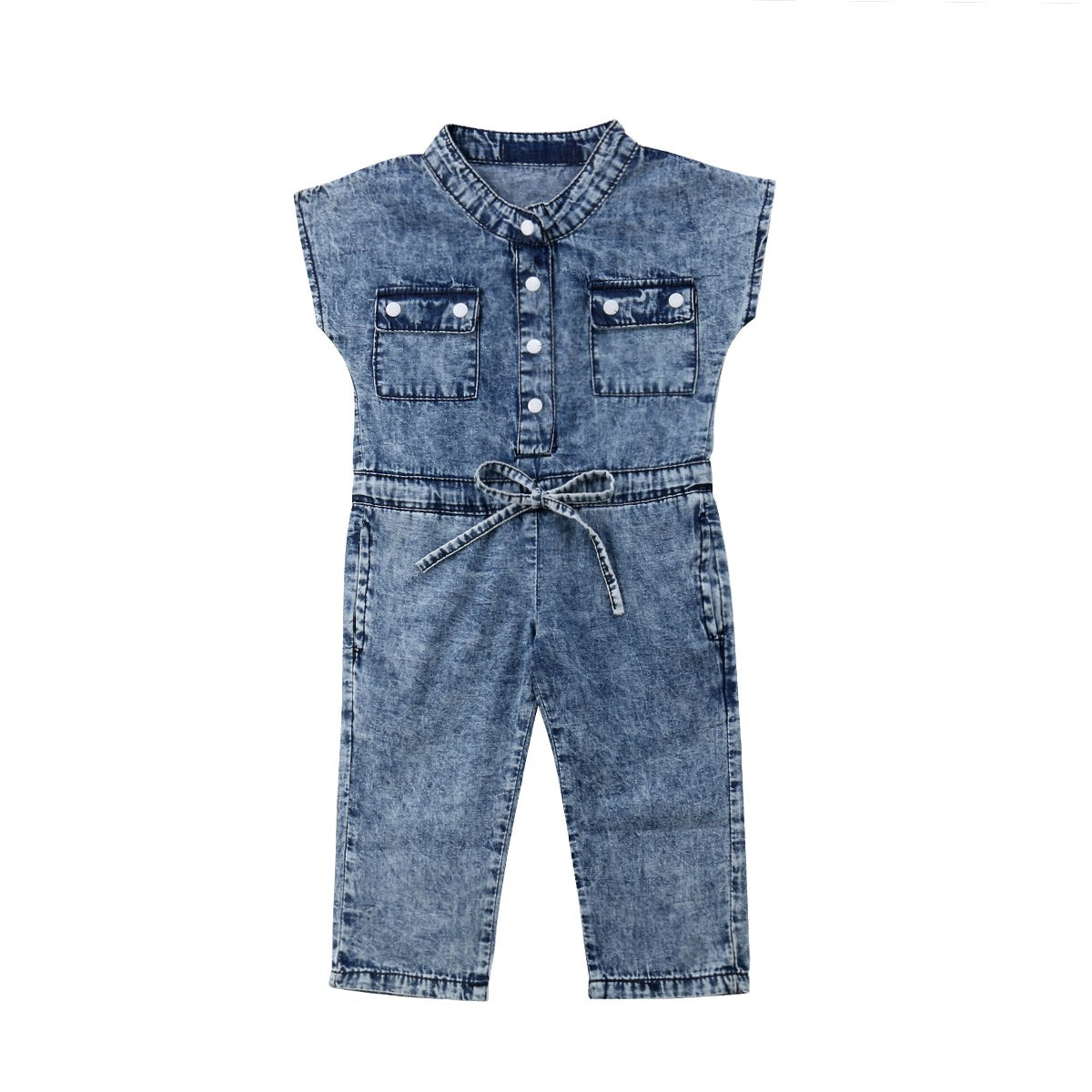 Summer Toddler Girl Jumpsuit Shorts Little Girl Overalls Clothes Baby Jean Romper Jumpsuit One Piece Outfit WEBE CLOTHING