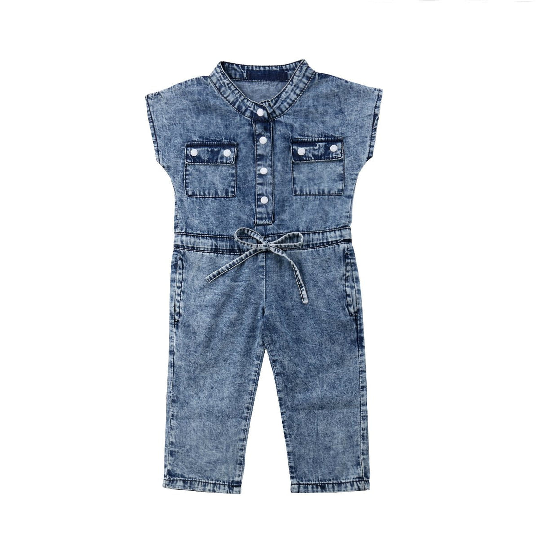 Summer Toddler Girl Jumpsuit Shorts Little Girl Overalls Clothes Baby Jean Romper Jumpsuit One Piece Outfit WEBE CLOTHING
