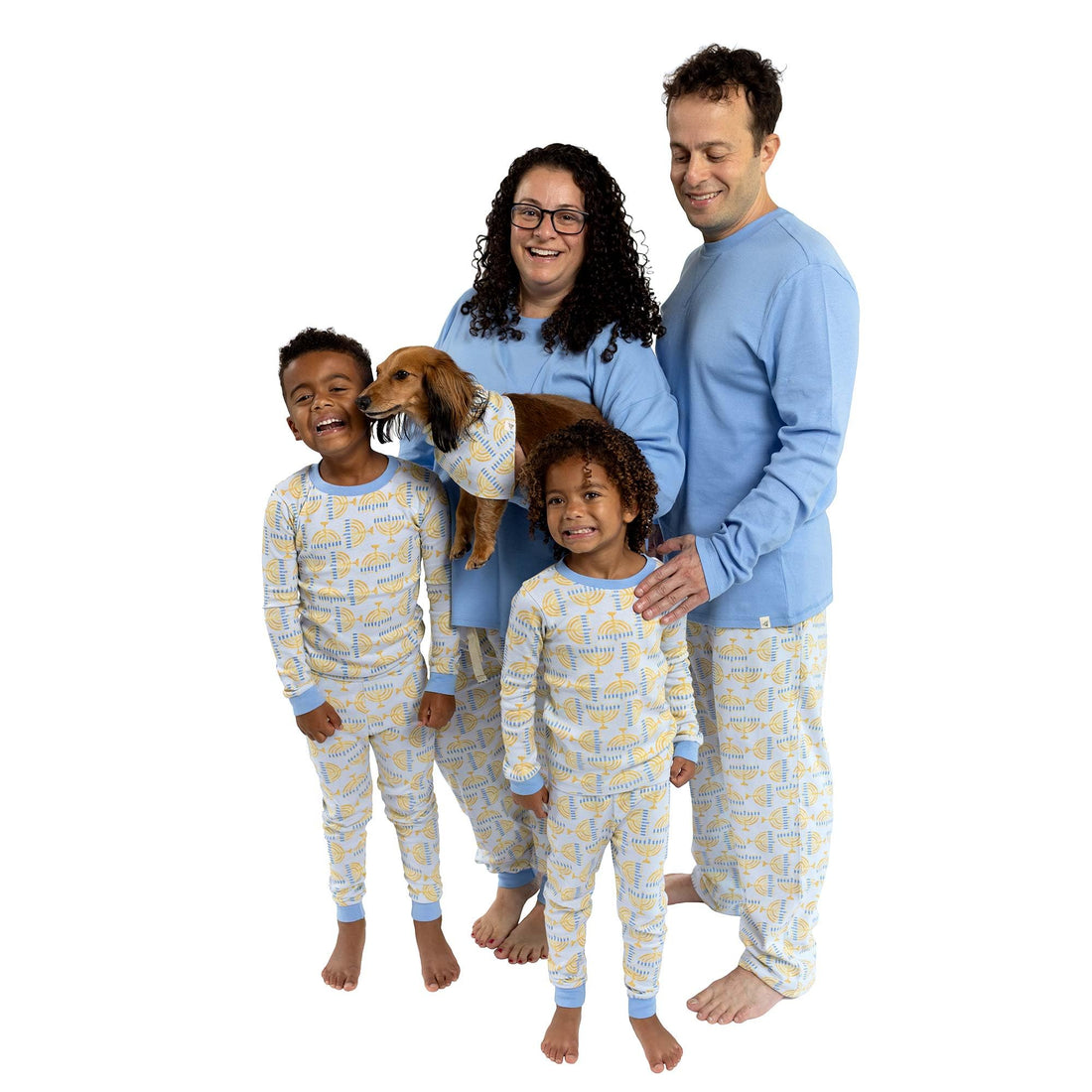 Burt's Bees Baby Matching Family Jammies, Organic Cotton Holiday Pajamas for Kids, Adults, & Pets, Perfect for Family Photos